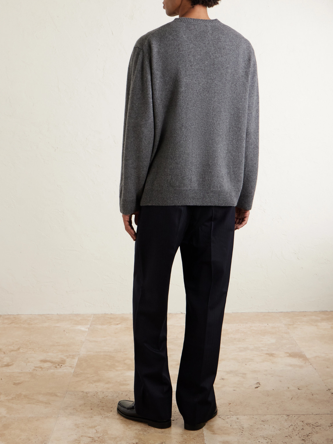  The Elder Statesman - Statesman Cashmere Sweater - Men - Gray - S 