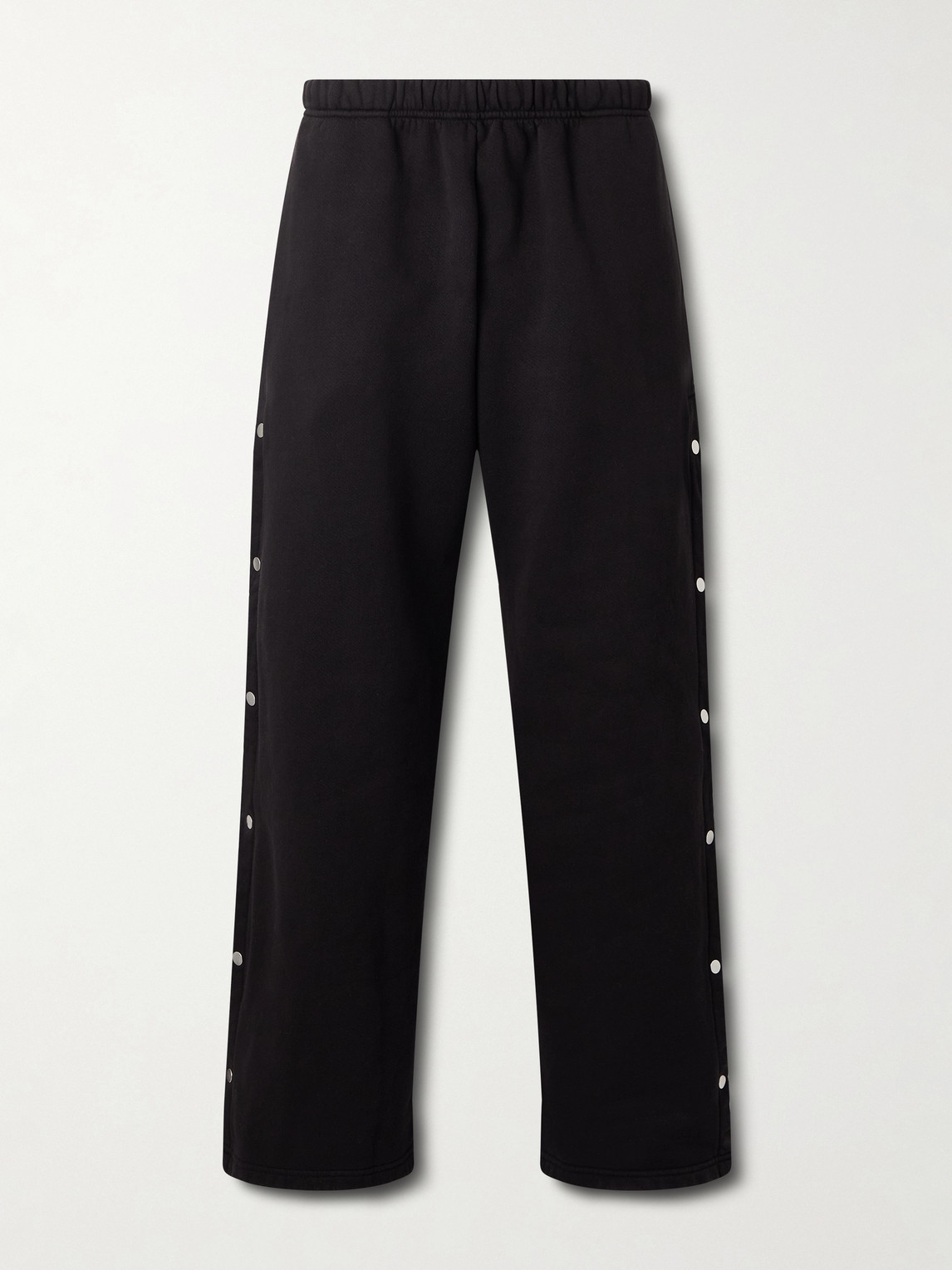 Les Tien Wide-Leg Fleece-Back Cotton-Jersey Sweatpants - Men