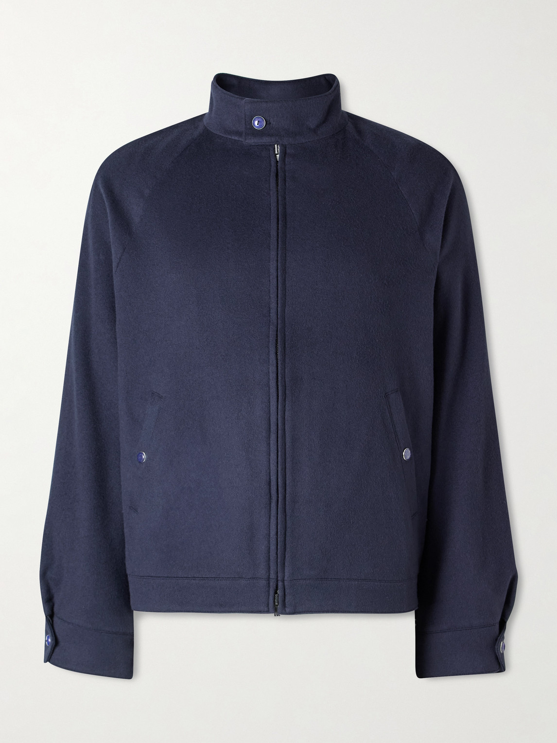 God’s True Cashmere – Brushed-Cashmere Blouson Jacket