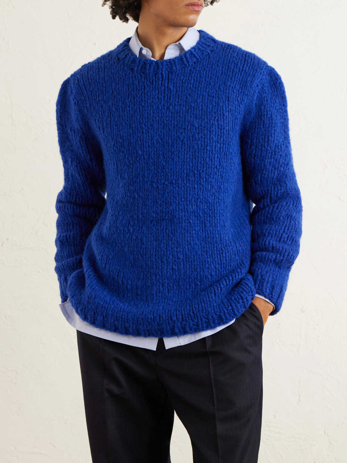  Gabriela Hearst - Lawrence Welfat Cashmere Sweater - Men - Blue - S 