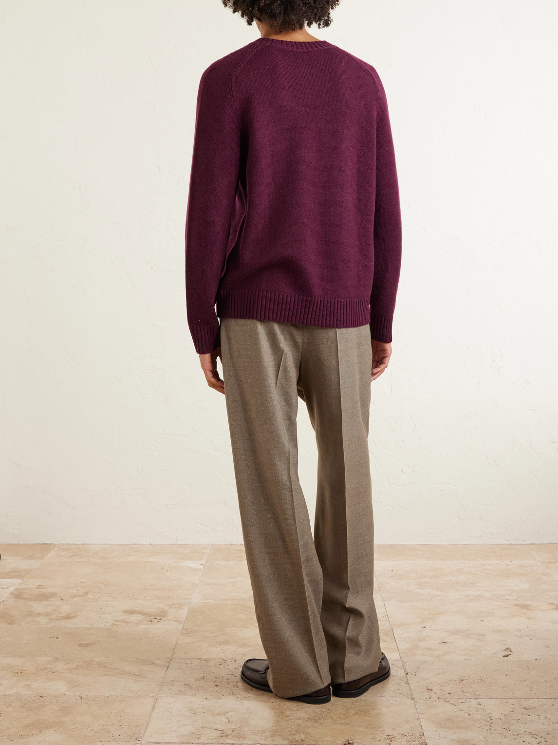  Gabriela Hearst - Francesco Cashmere Sweater - Men - Burgundy - S 