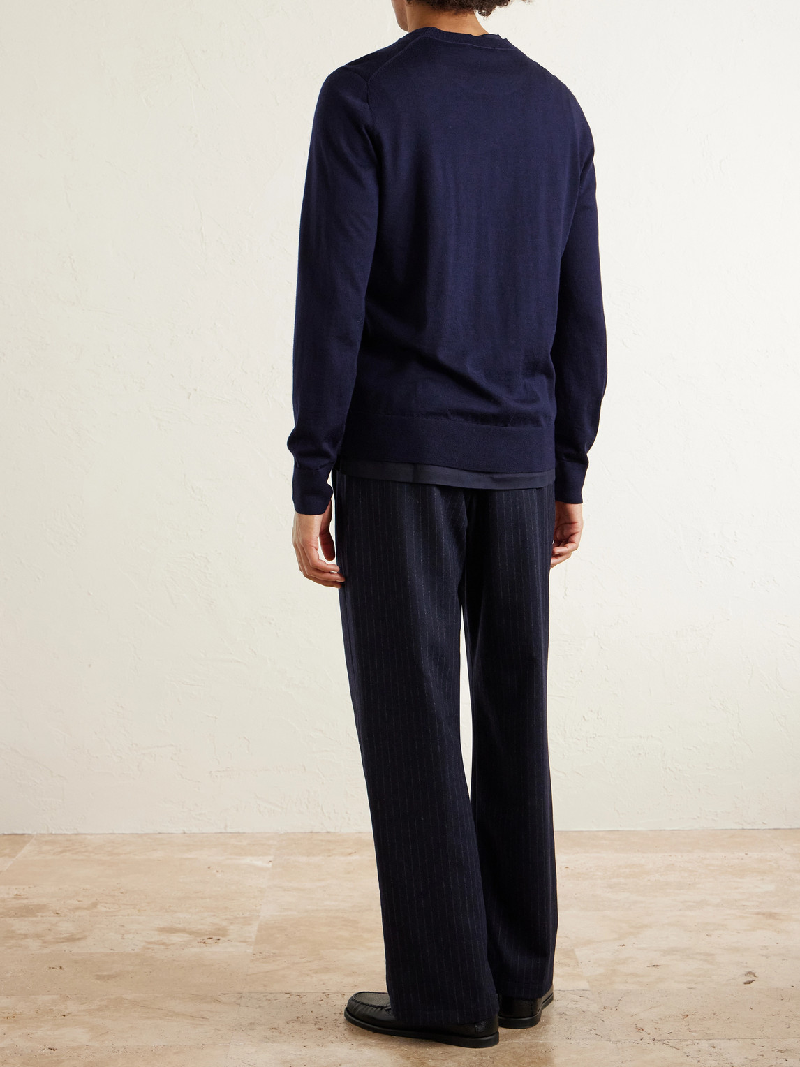  Gabriela Hearst - Falco Wool Sweater - Men - Blue - S 