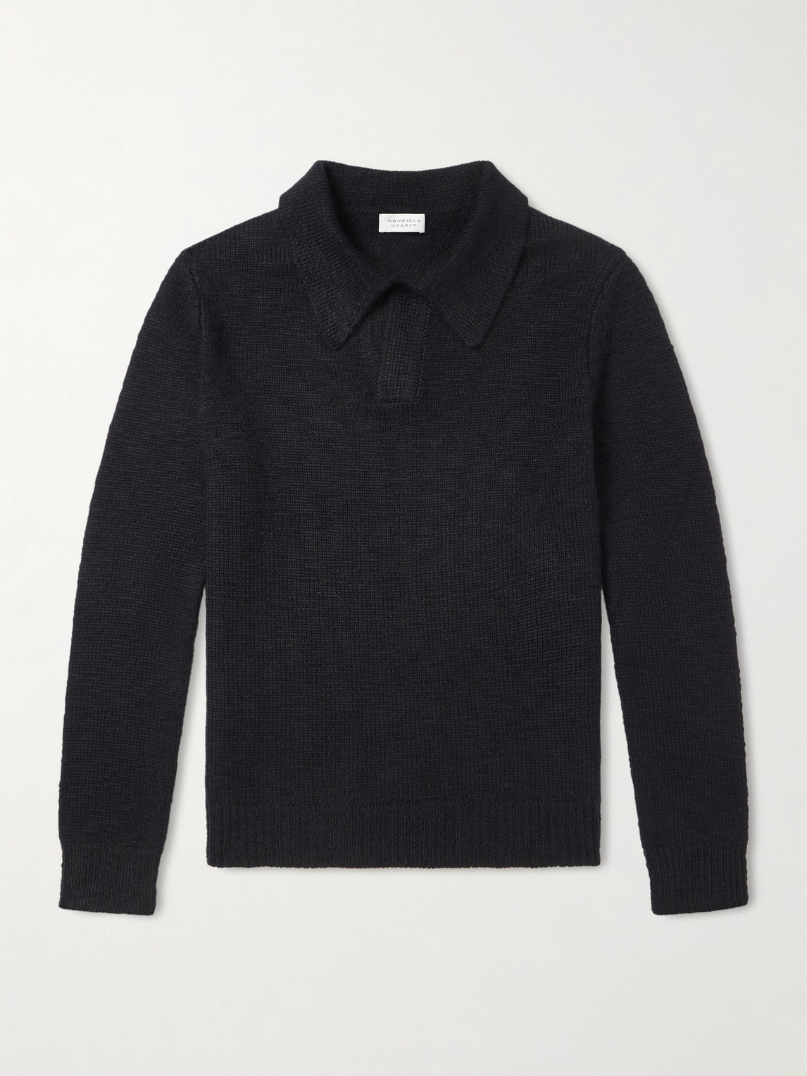 Gabriela Hearst Aled Cashmere Polo Shirten