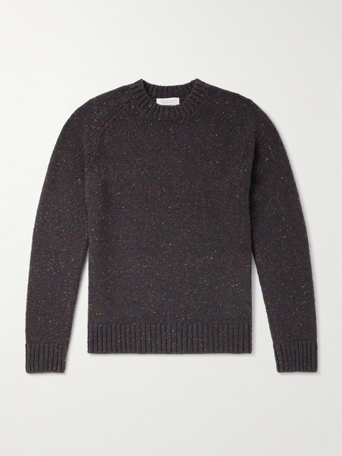Gabriela Hearst Daniel Flecked Cashmere weater - Men