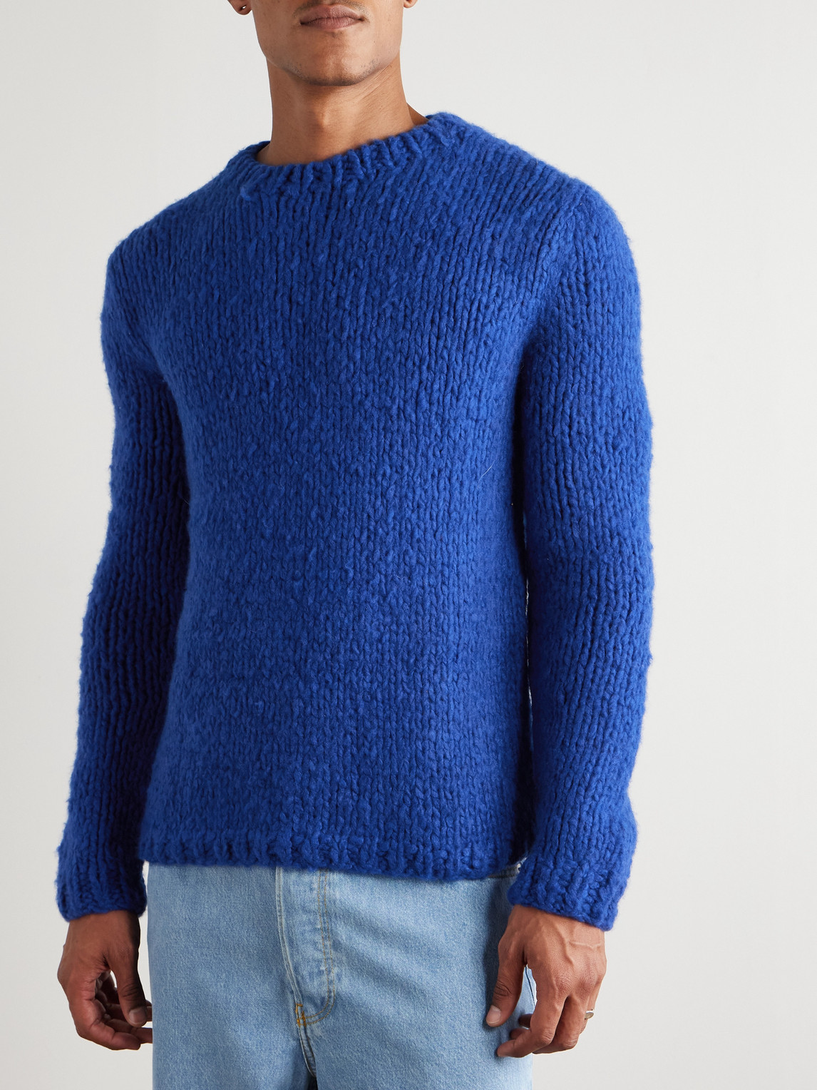  Gabriela Hearst - Lawrence Welfat Cashmere Sweater - Men - Blue - S 