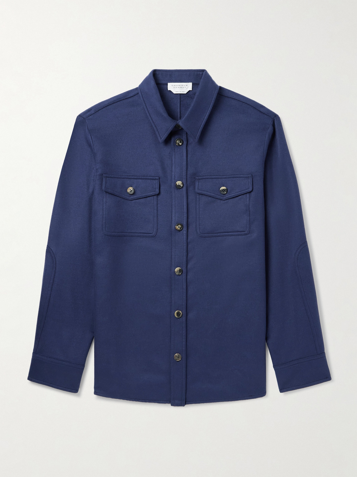 Gabriela Hearst Lucas Silk Overshirt - Men