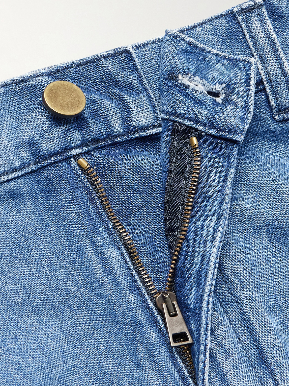 Gabriela Hearst Rey Straight-leg Jeans In Blue