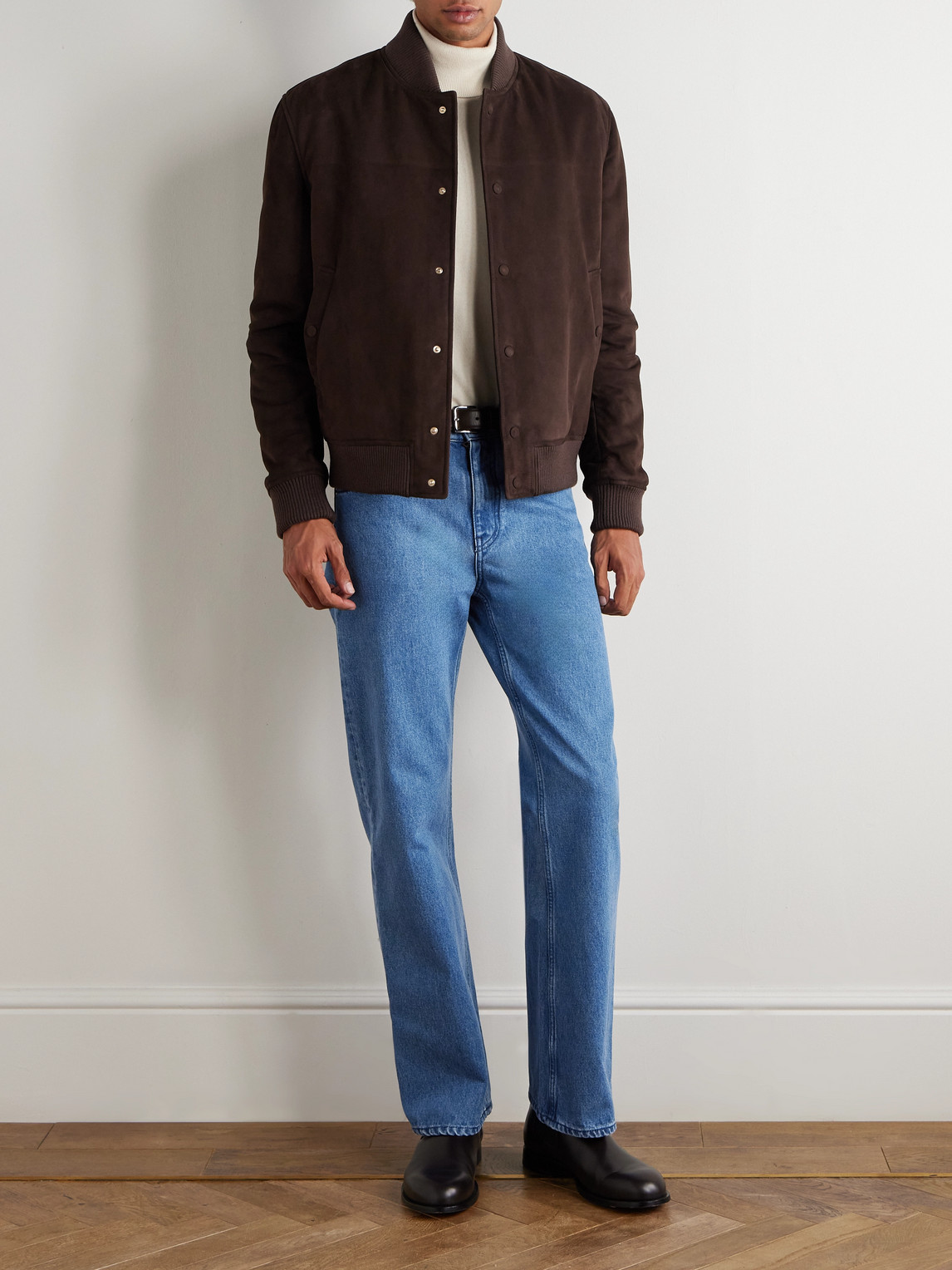 Gabriela Hearst Rey Straight-leg Jeans In Blue