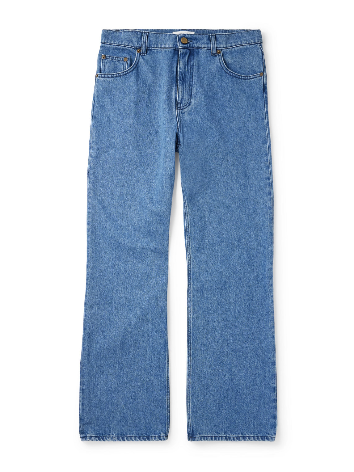 Gabriela Hearst Rey Straight-leg Jeans In Blue
