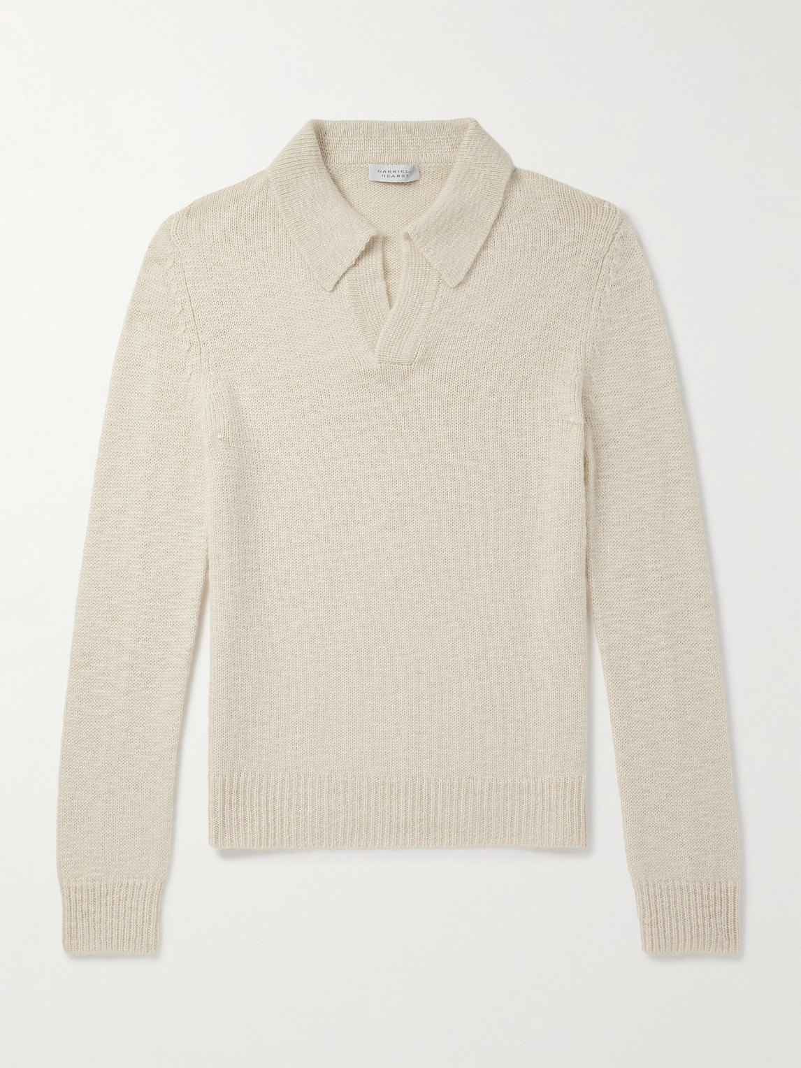 Gabriela Hearst Aled Cashmere Polo hirt - Men
