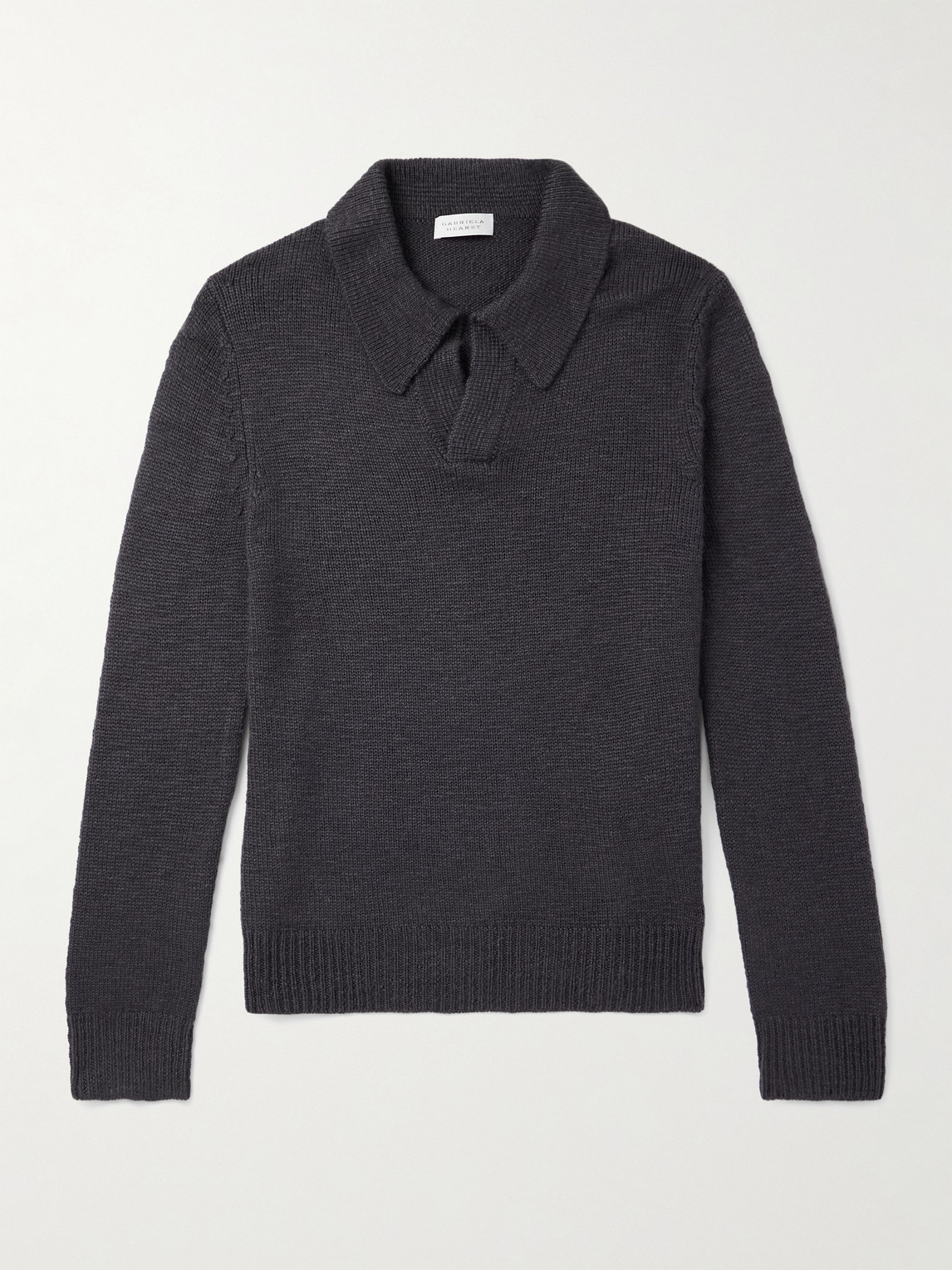 Gabriela Hearst Aled Cashmere Polo Shirt - Men