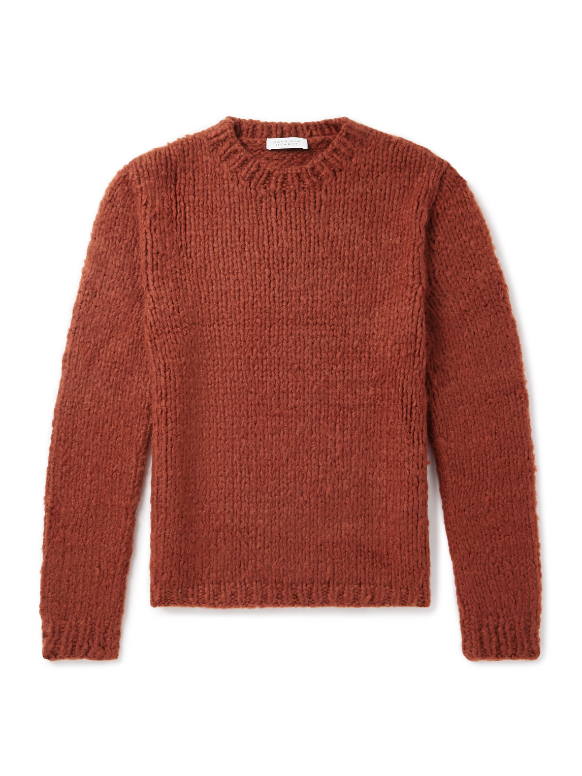 Gabriela Hearst Lawrence Welfat Cashmere Sweater In Red
