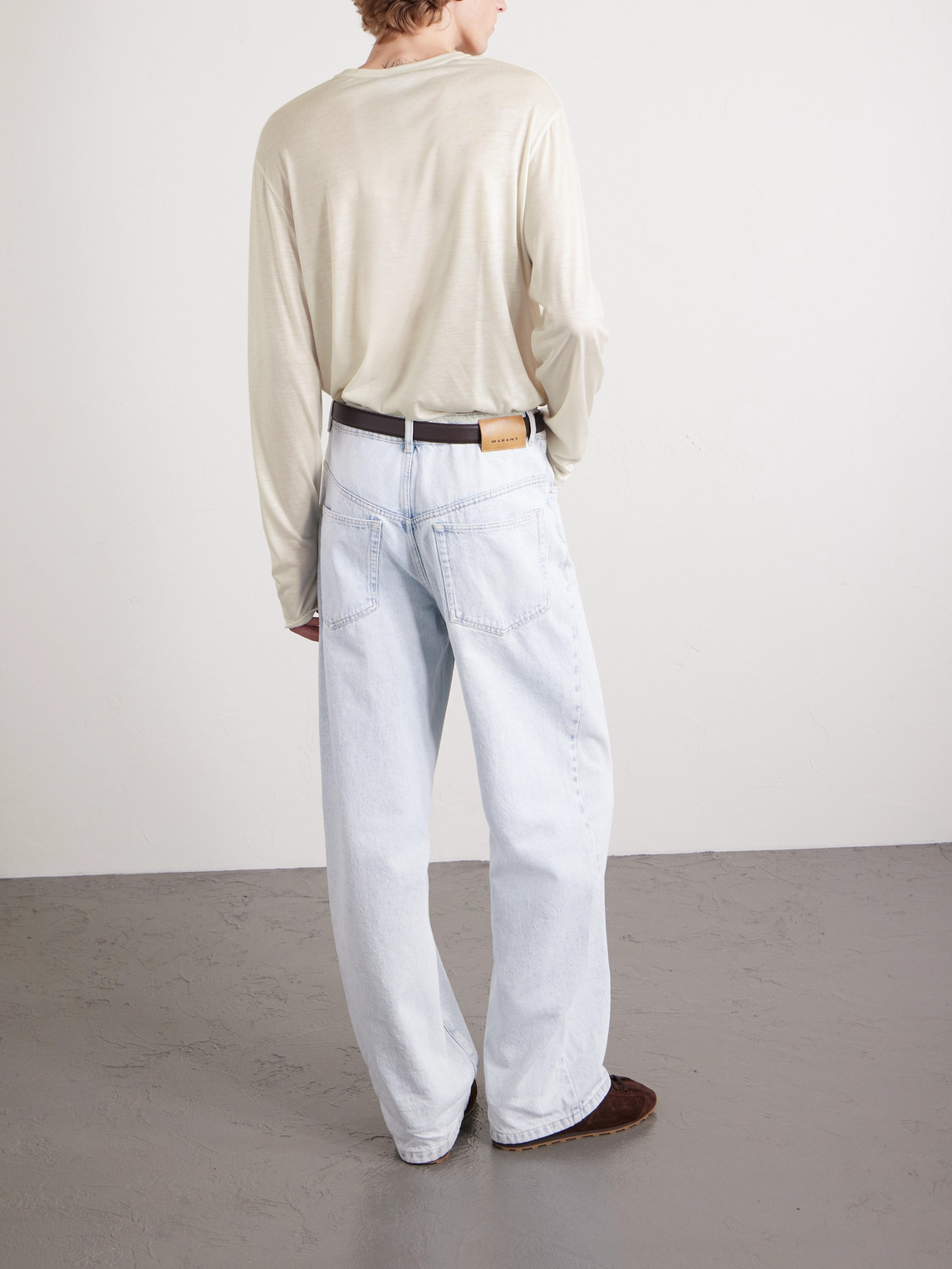 Gabriela Hearst Owen Cashmere T-shirt In Neutral