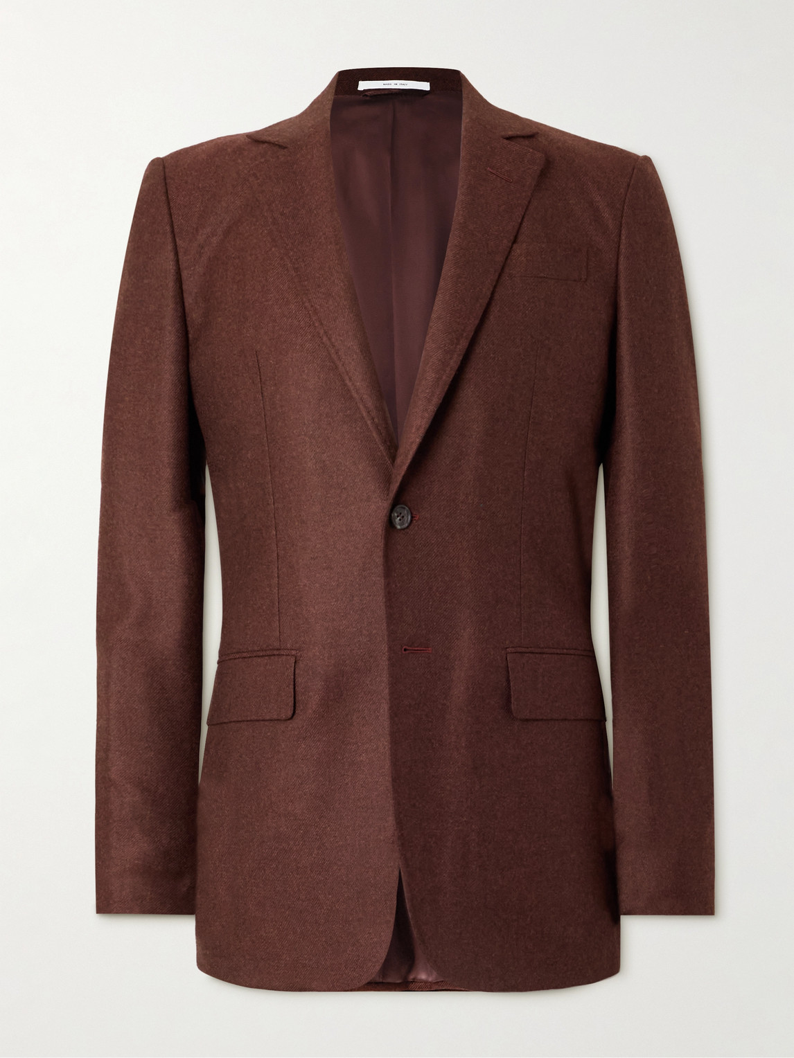 Gabriela Hearst Irving Wool and Cashmere-Blend Flannel Suit Jacket - Men