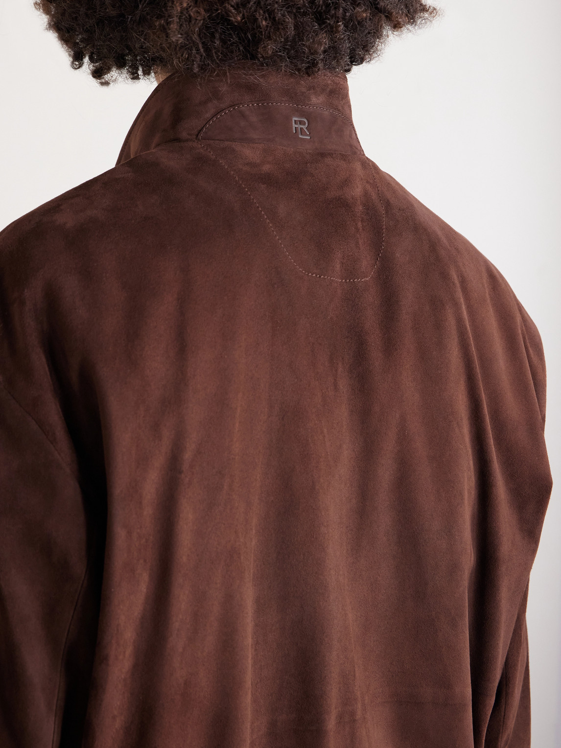 Purple Label - Suede Bomber Jacket