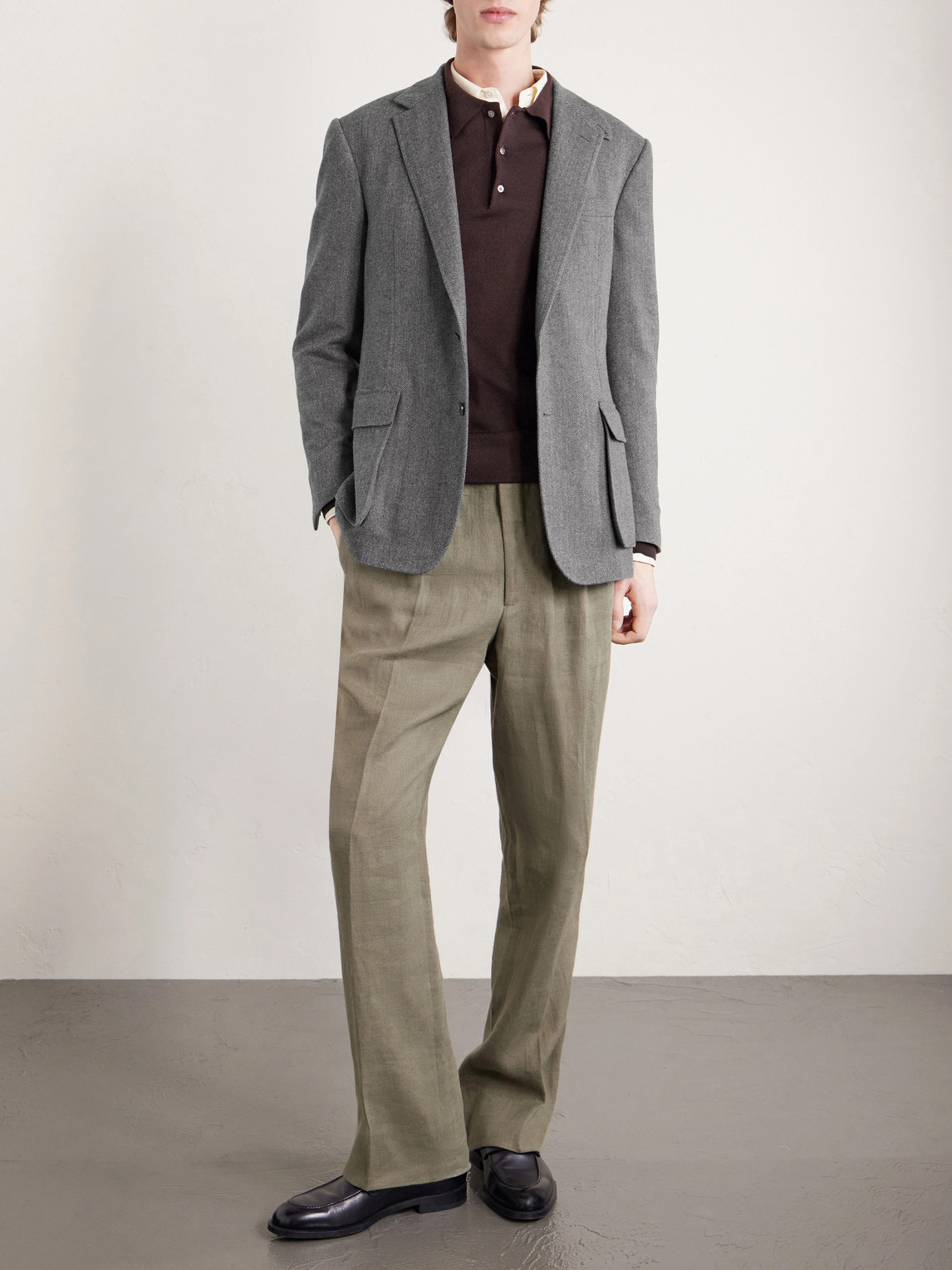 Purple Label - Herringbone Wool Jacket