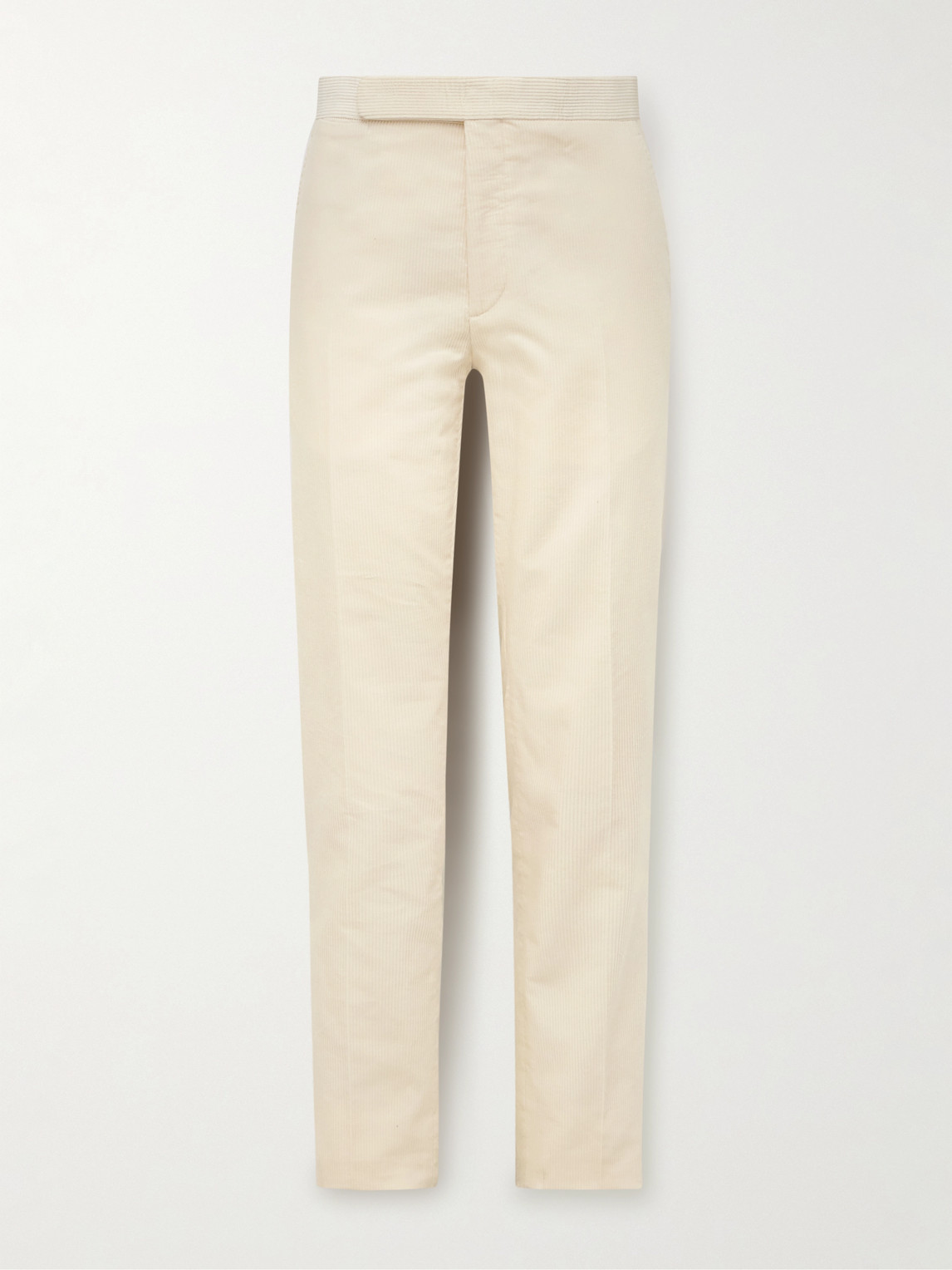Ralph Lauren Purple Label Gregory Straight-Leg Cotton-Corduroy Trousers - Men