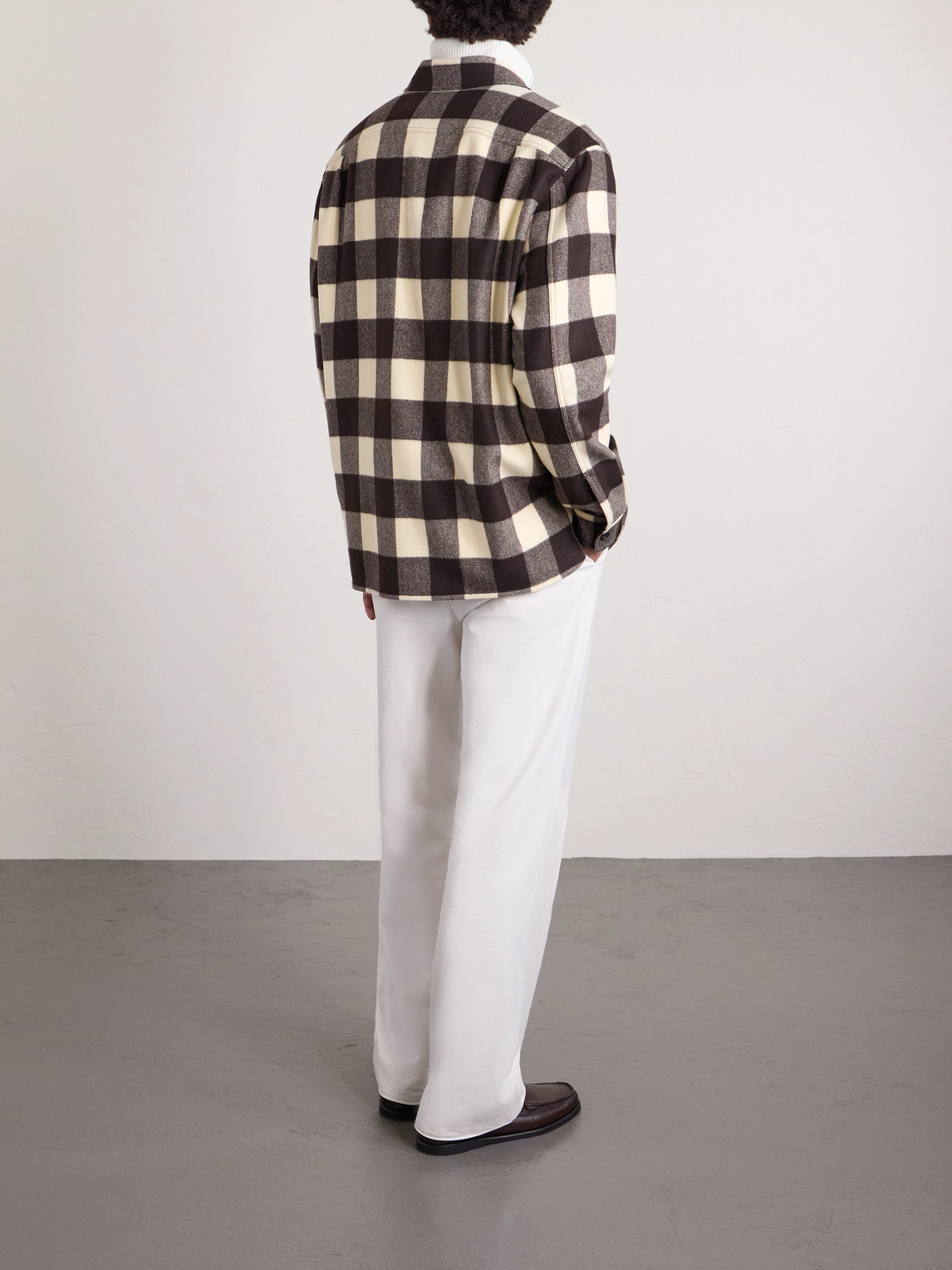Ralph Lauren Check-pattern Wool Shirt In Multi