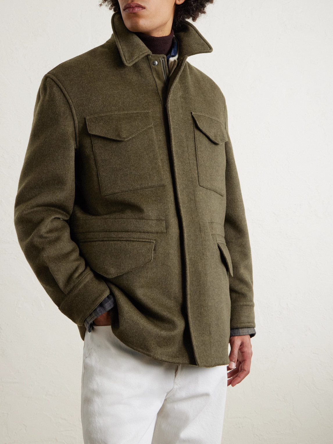 Purple Label - Ripley Wool And Cashmere-Blend Jacket