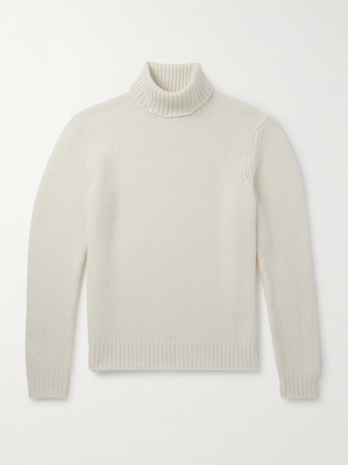 Ralph Lauren Purple Label Ribbed Cashmere Rollneck Sweateren