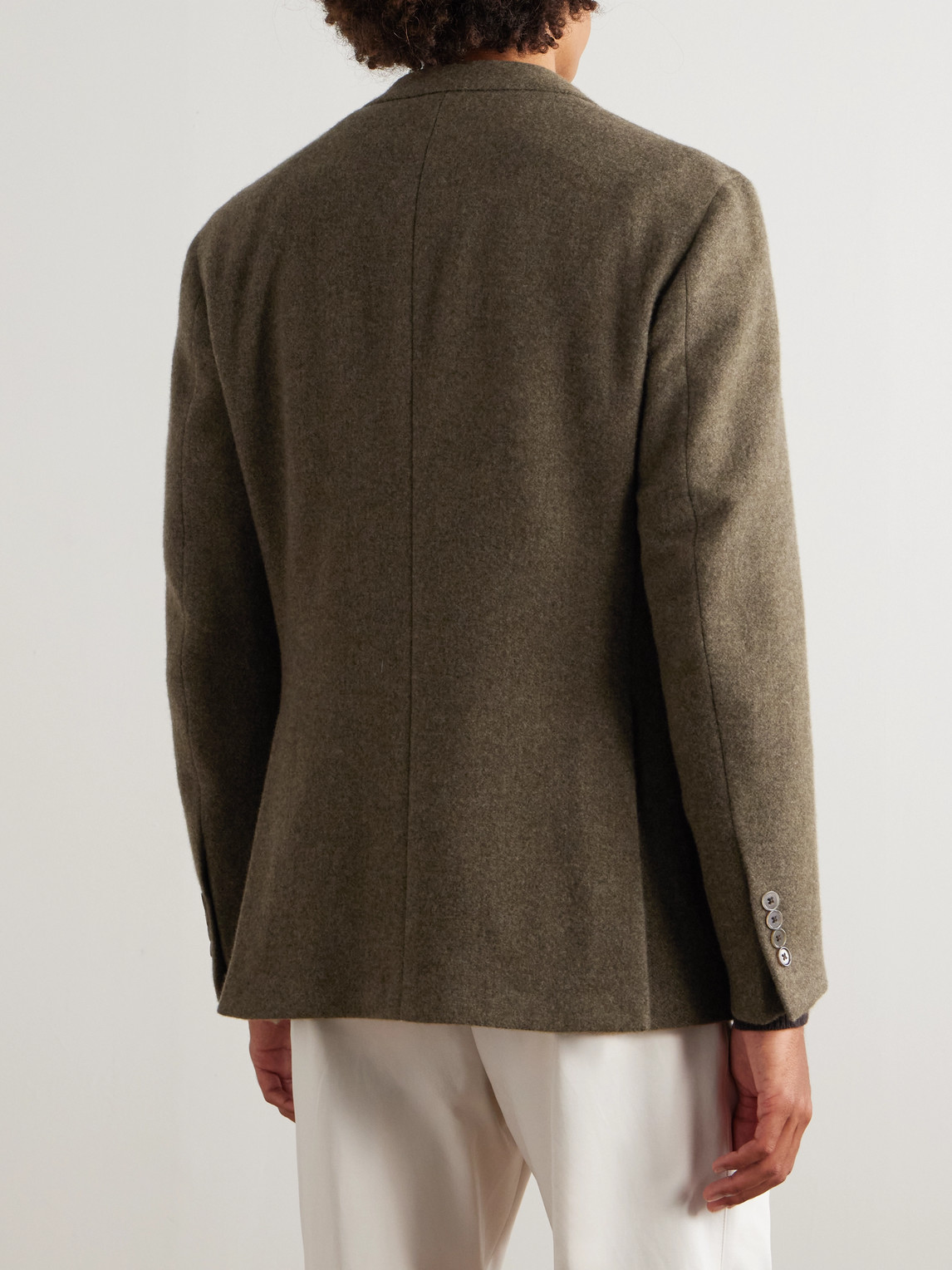 Purple Label - Hadley Brushed Cashmere And Wool-Blend Blazer