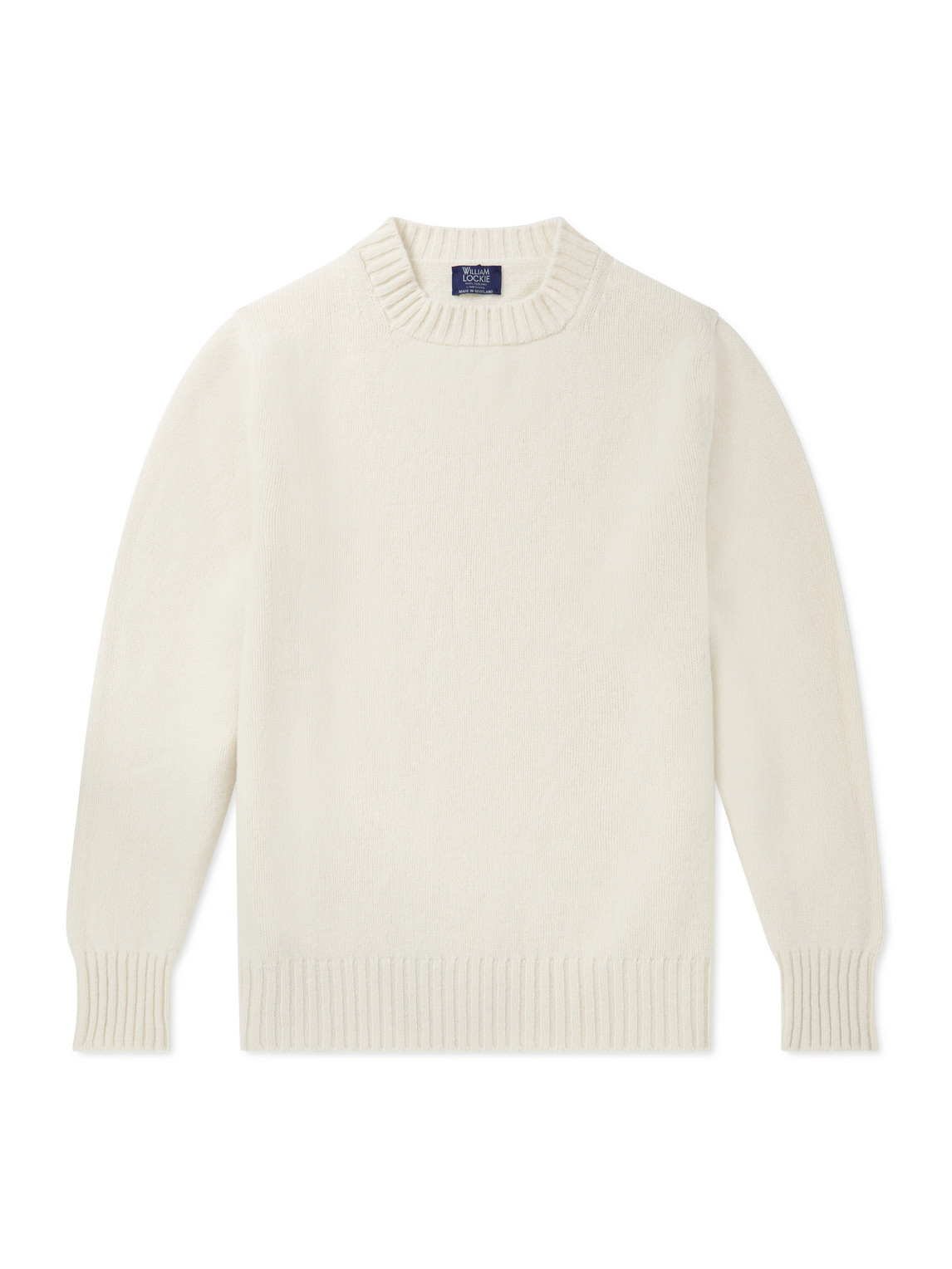 William Lockie Wool Sweater In Neutral