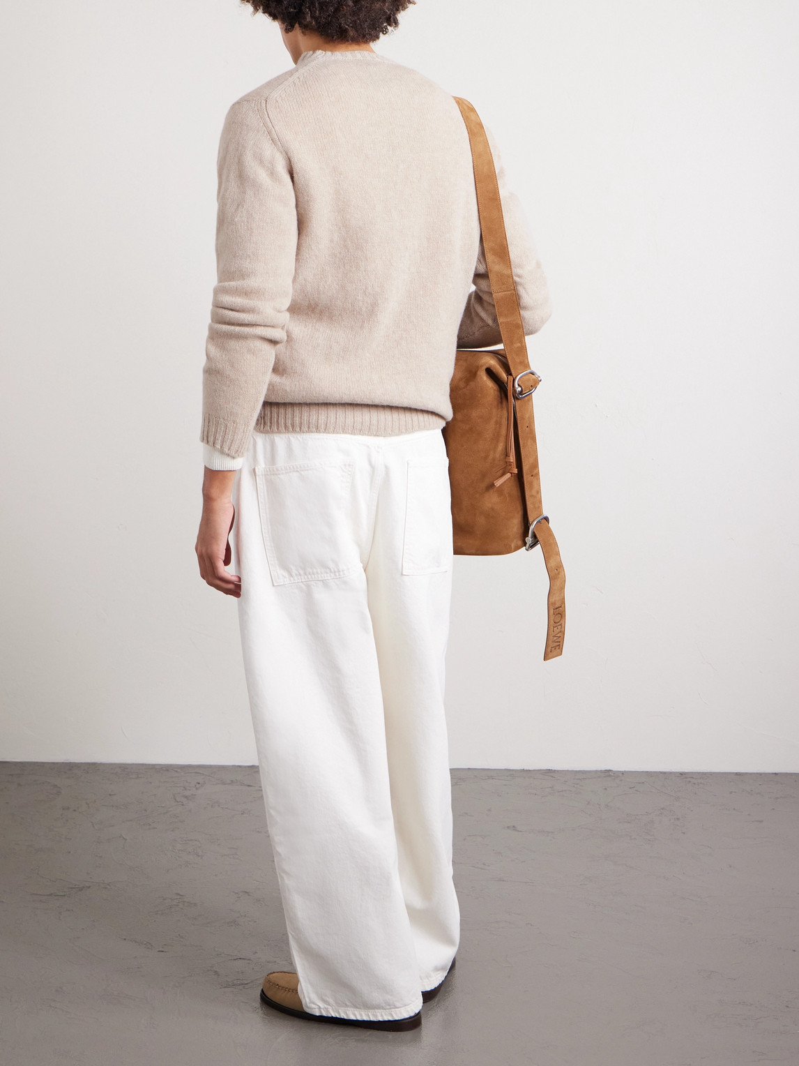  William Lockie - Virgin Wool Sweater - Men - Neutrals - S 