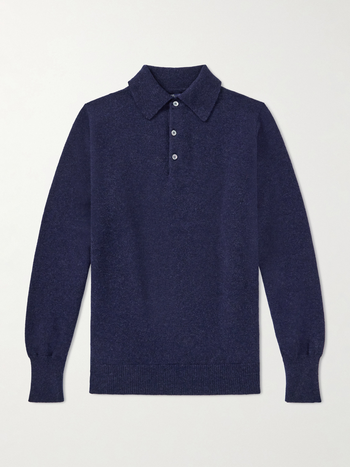 William Lockie – Wool Polo Sweater