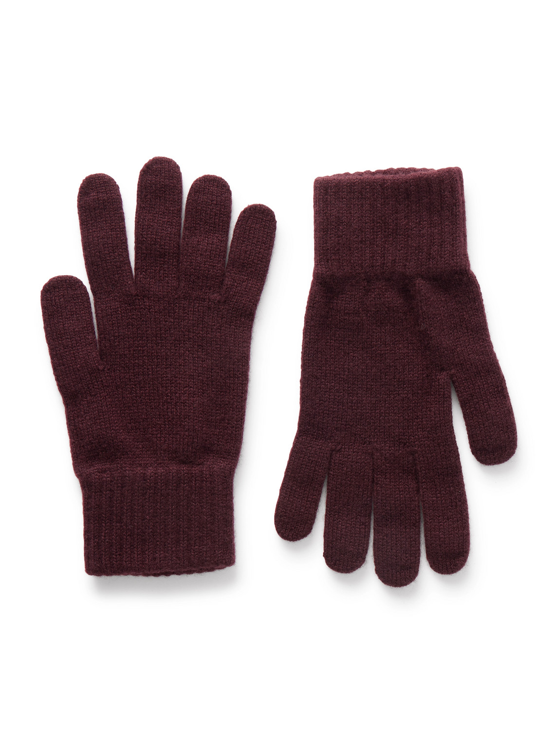 William Lockie Cashmere Gloves In Brown