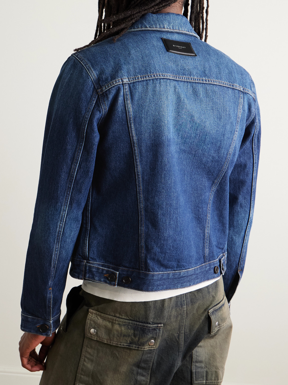  Givenchy - Denim Trucker Jacket - Men - Blue - S 