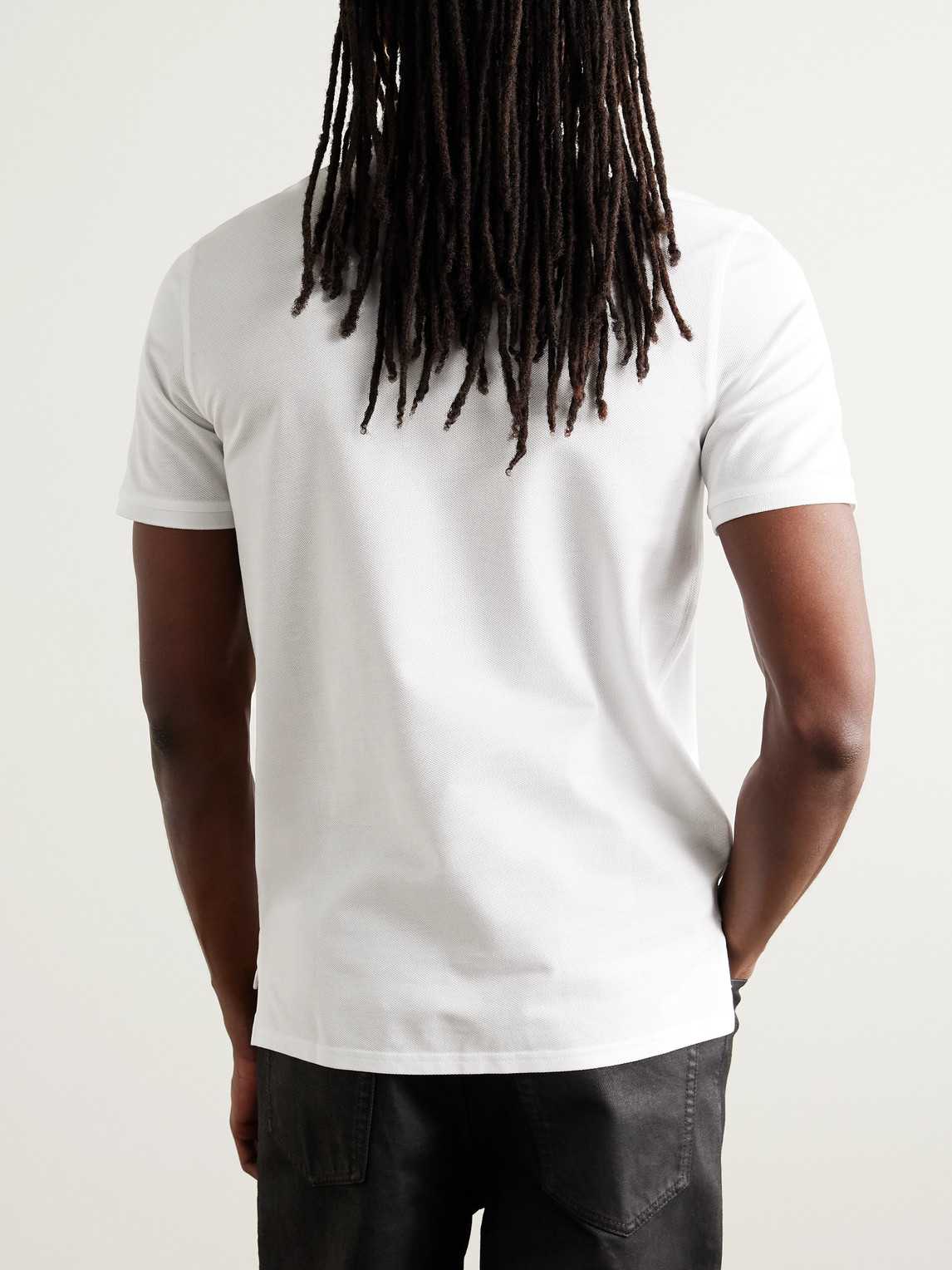  Givenchy - Cotton-piqué Polo Shirt - Men - White - Xs 