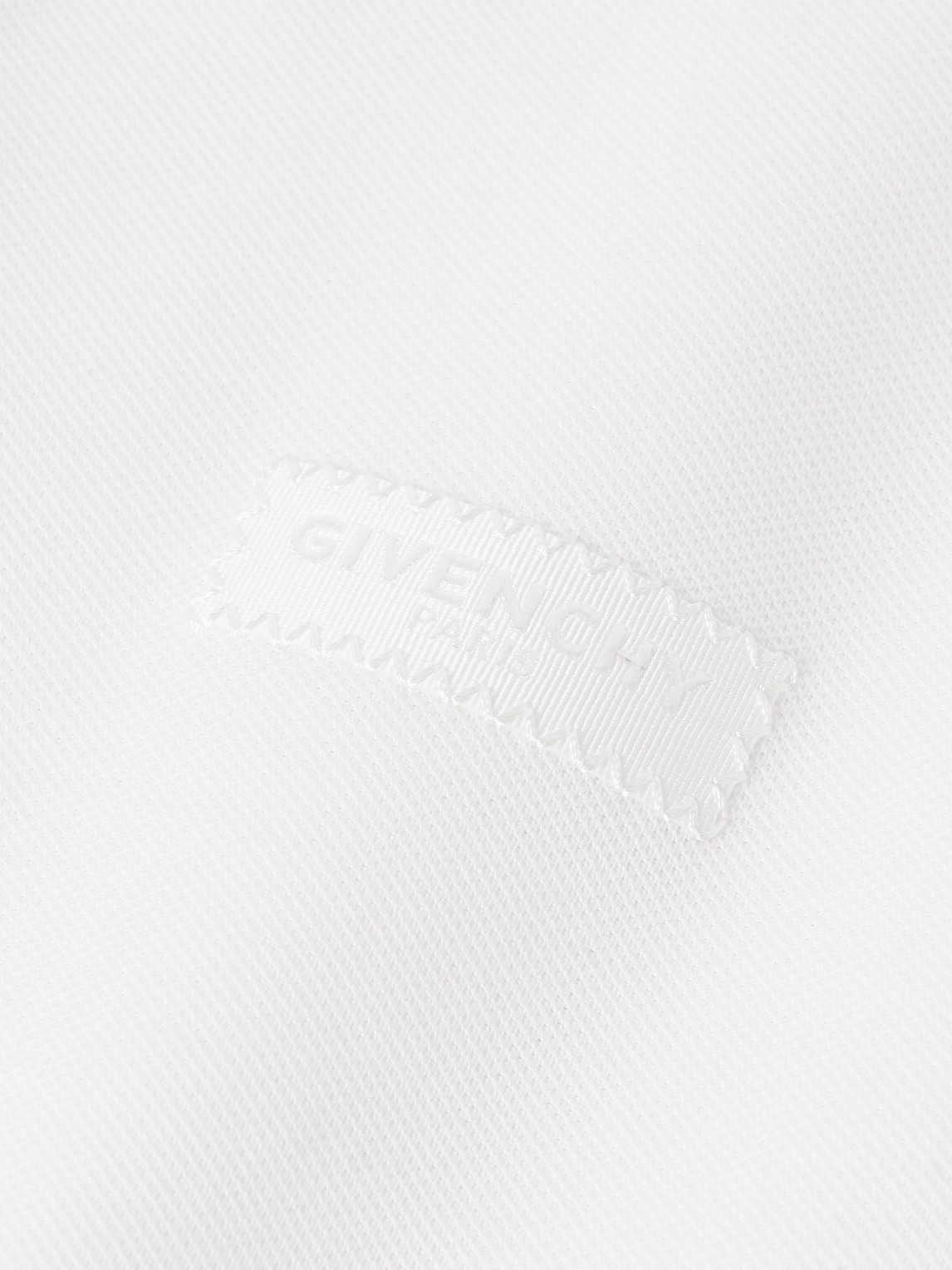  Givenchy - Cotton-piqué Polo Shirt - Men - White - Xs 