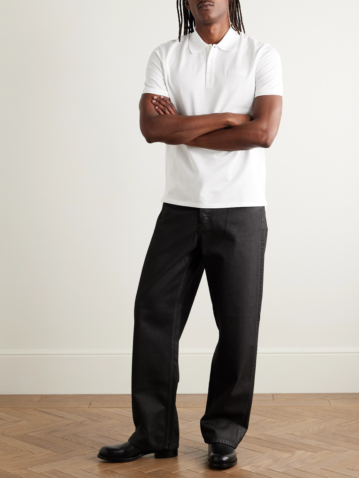 Cotton-Piqué Polo Shirt
