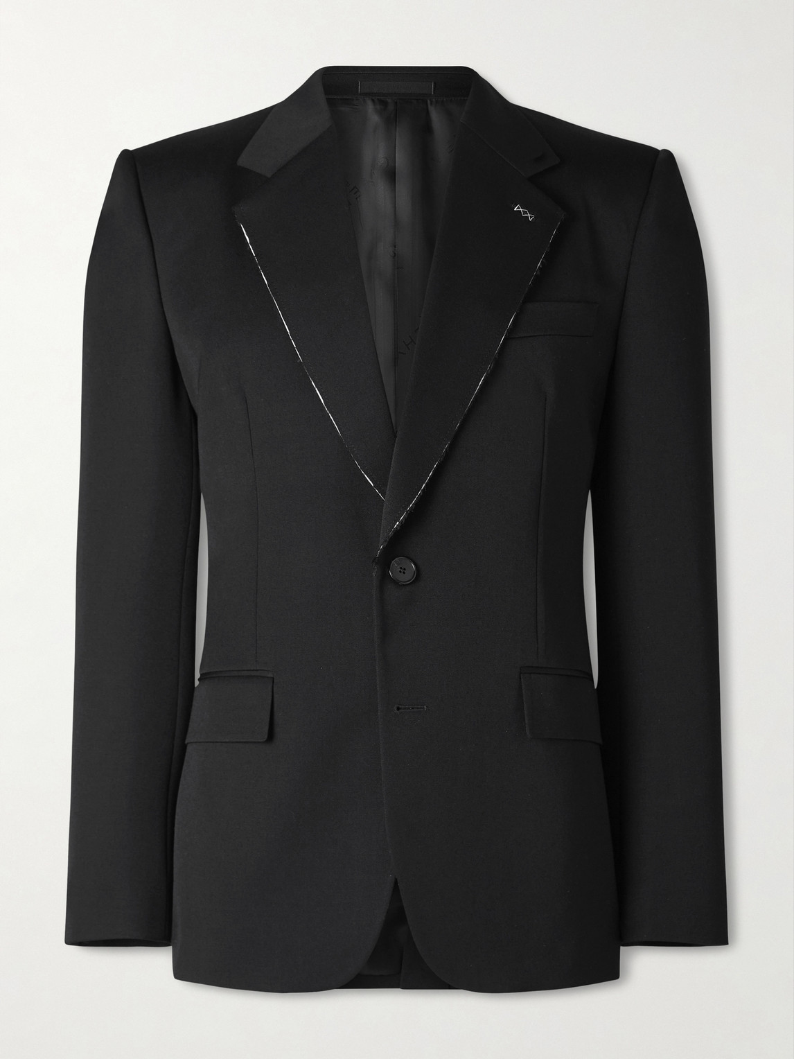 Givenchy Wool-twill Blazer In Black