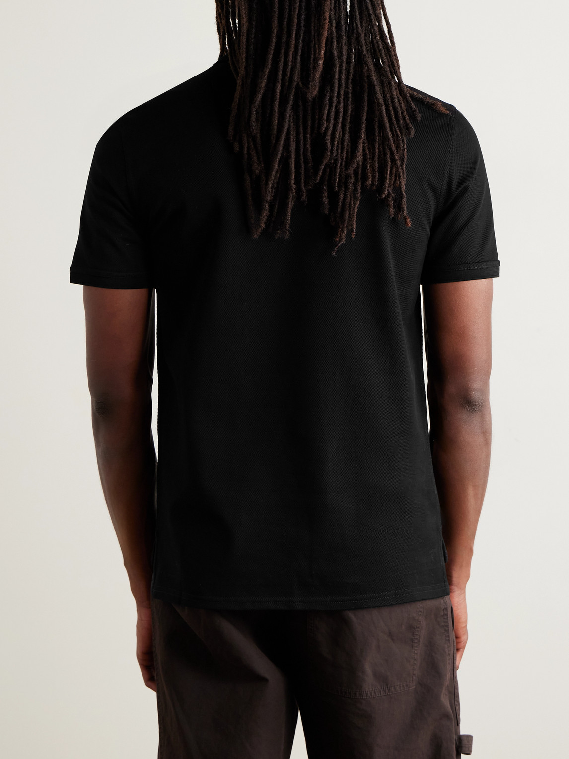  Givenchy - Cotton-piqué Polo Shirt - Men - Black - Xs 