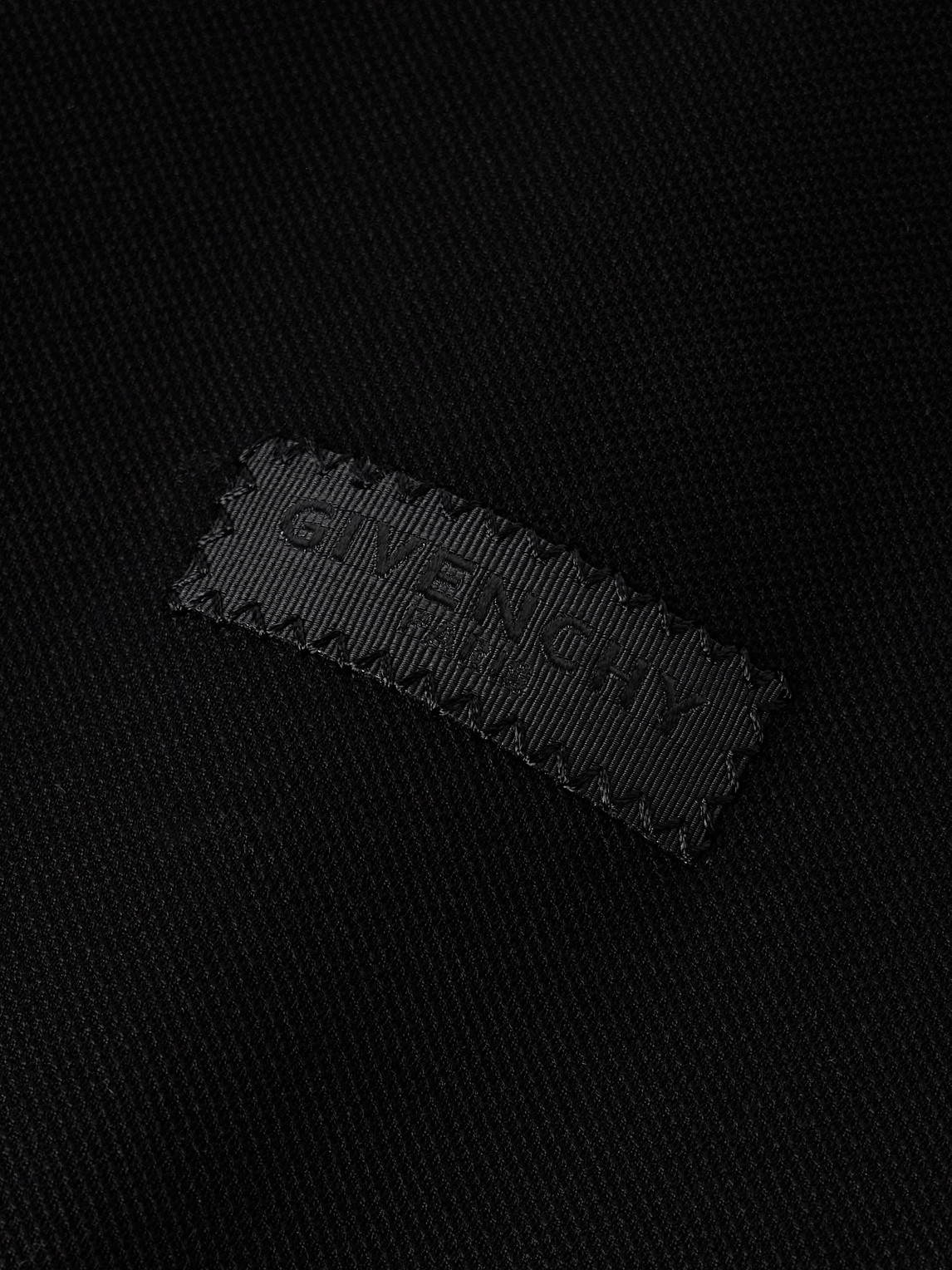  Givenchy - Cotton-piqué Polo Shirt - Men - Black - Xs 