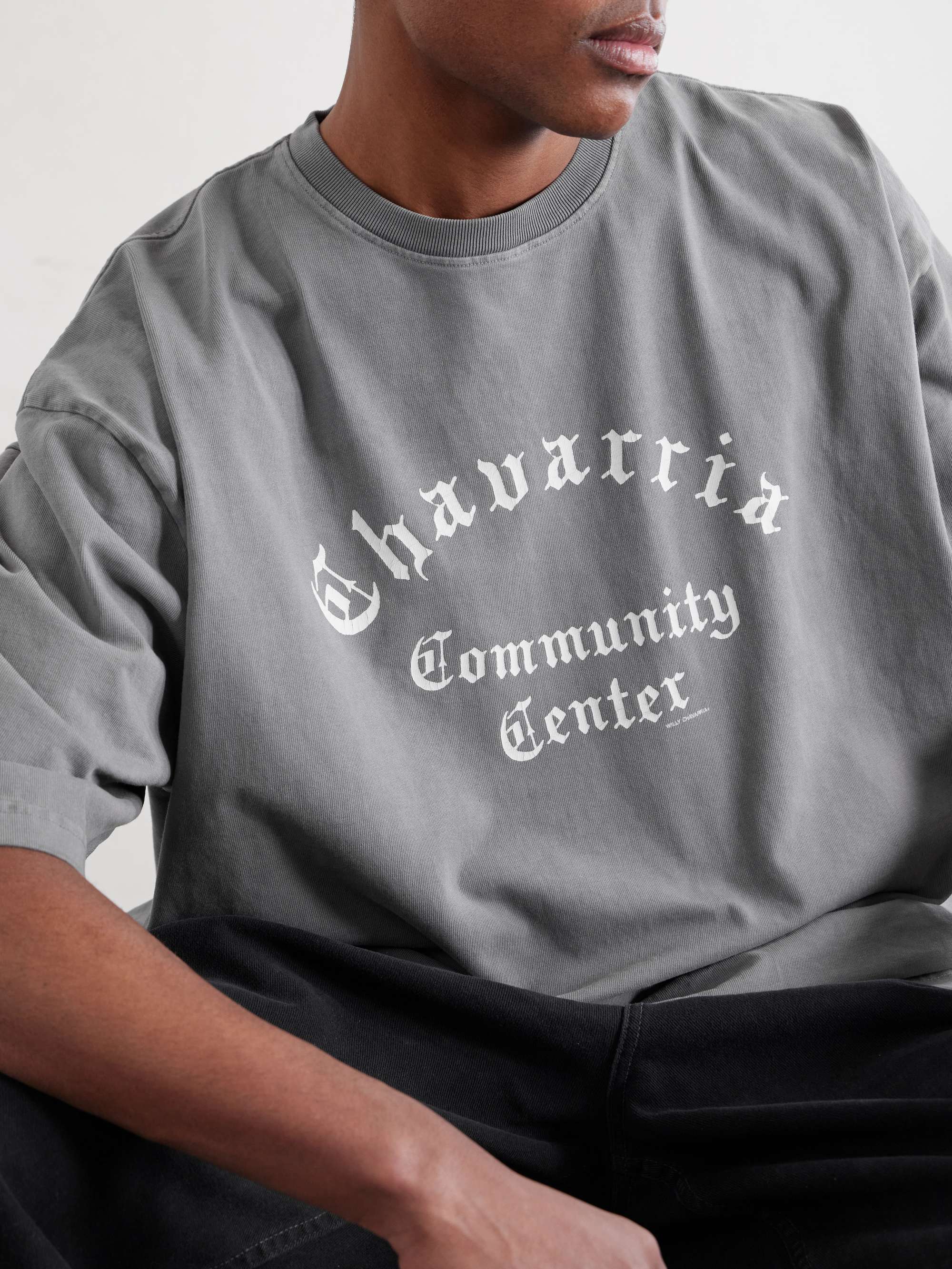 WILLY CHAVARRIA Chavarria Logo-Print Cotton-Jersey T-Shirt for Men