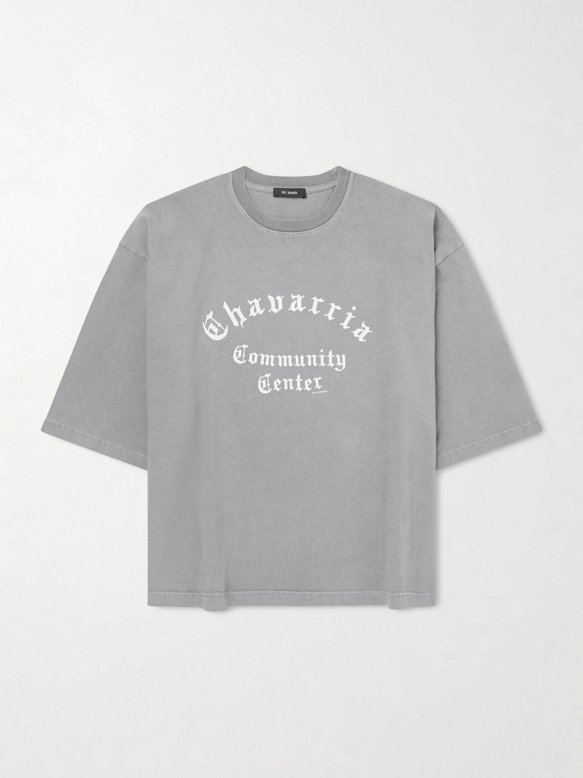 Willy Chavarria Chavarria Logo-Print Cotton-Jersey T-hirt - Men