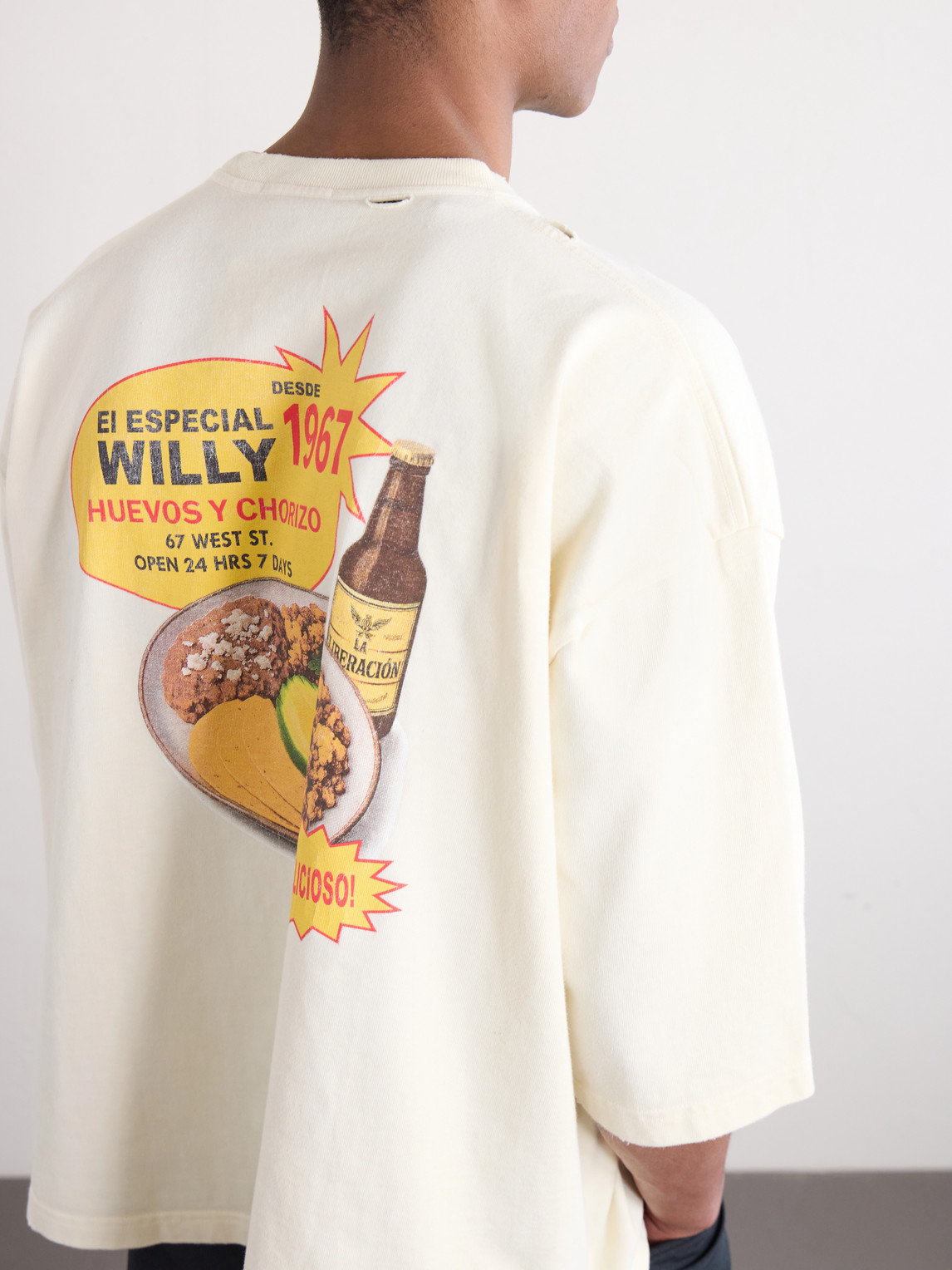 Taco Shop Buffalo Printed Cotton-Jersey T-Shirt