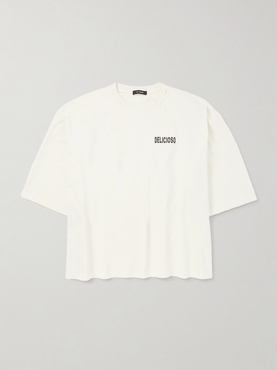 Willy Chavarria Taco Shop Buffalo Printed Cotton-Jersey T-Shirten