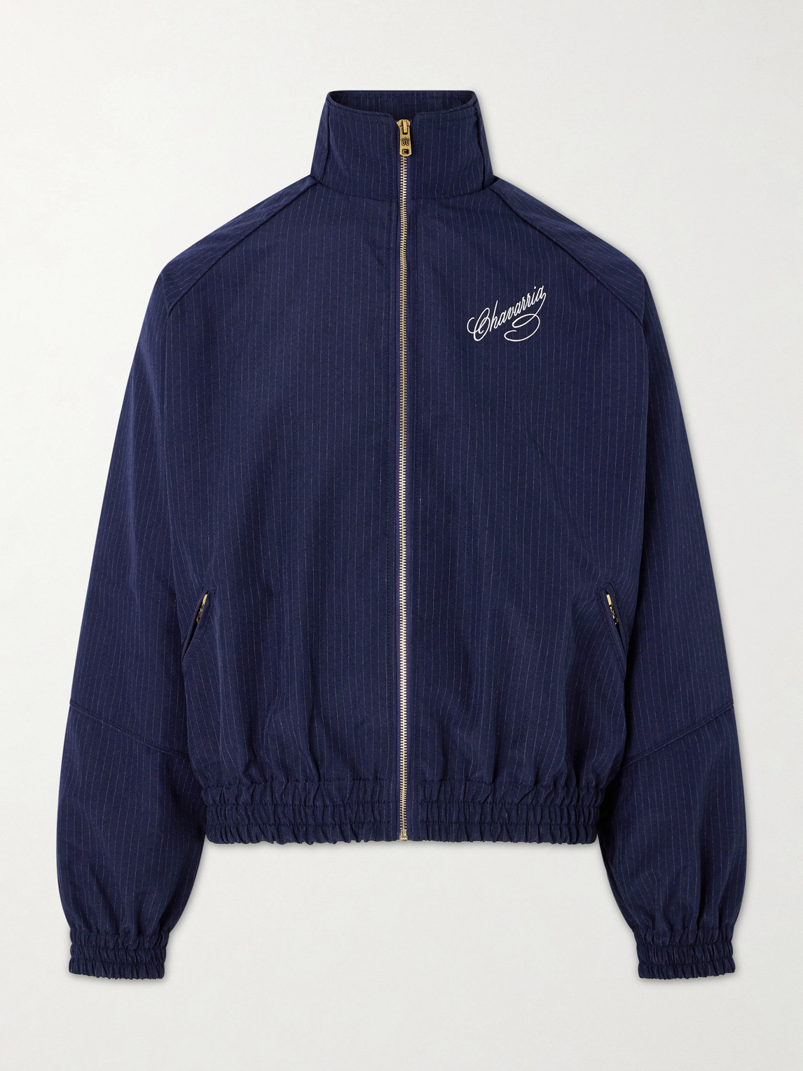 Willy Chavarria Ruff Rider Logo-Embroidered Shell Track Jacket - Men