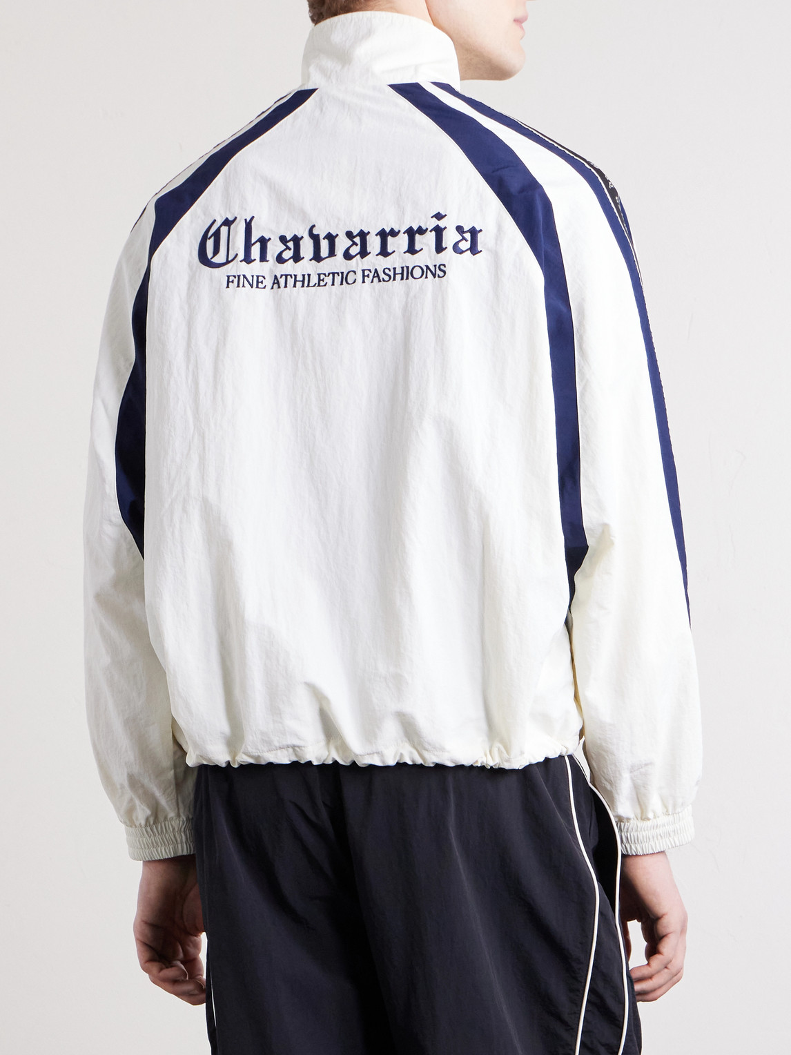  Willy Chavarria - Casa De Chavarria Logo-detailed Shell Jacket - Men - White - Xs 