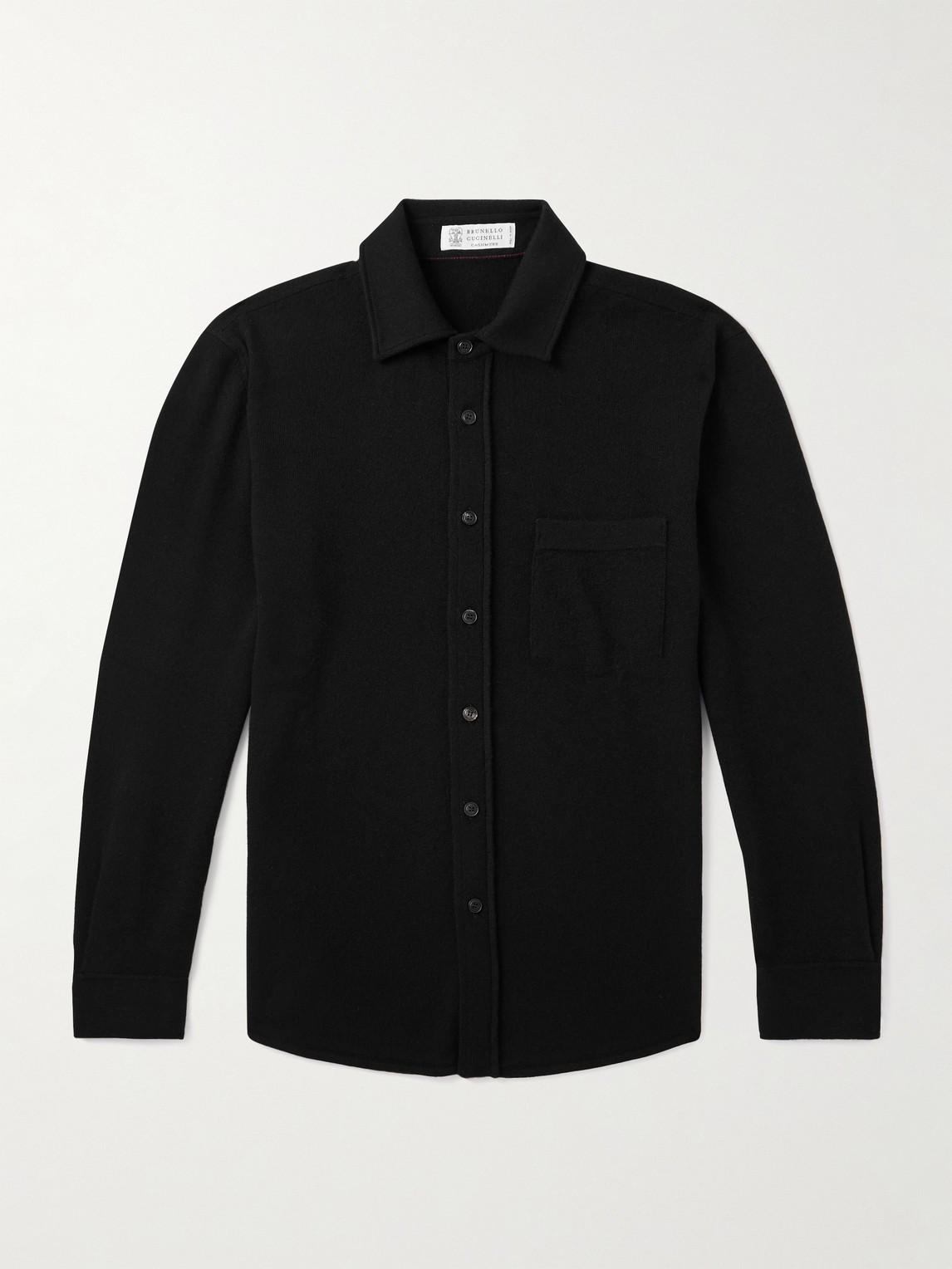 Brunello Cucinelli Wool, Cashmere and Silk-Blend Shirt - Men