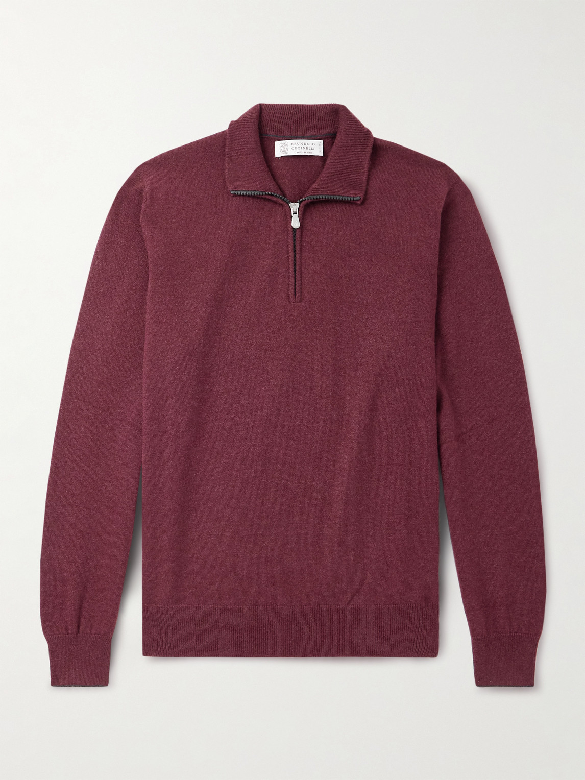 Brunello Cucinelli Cashmere Half-Zip Sweater - Men