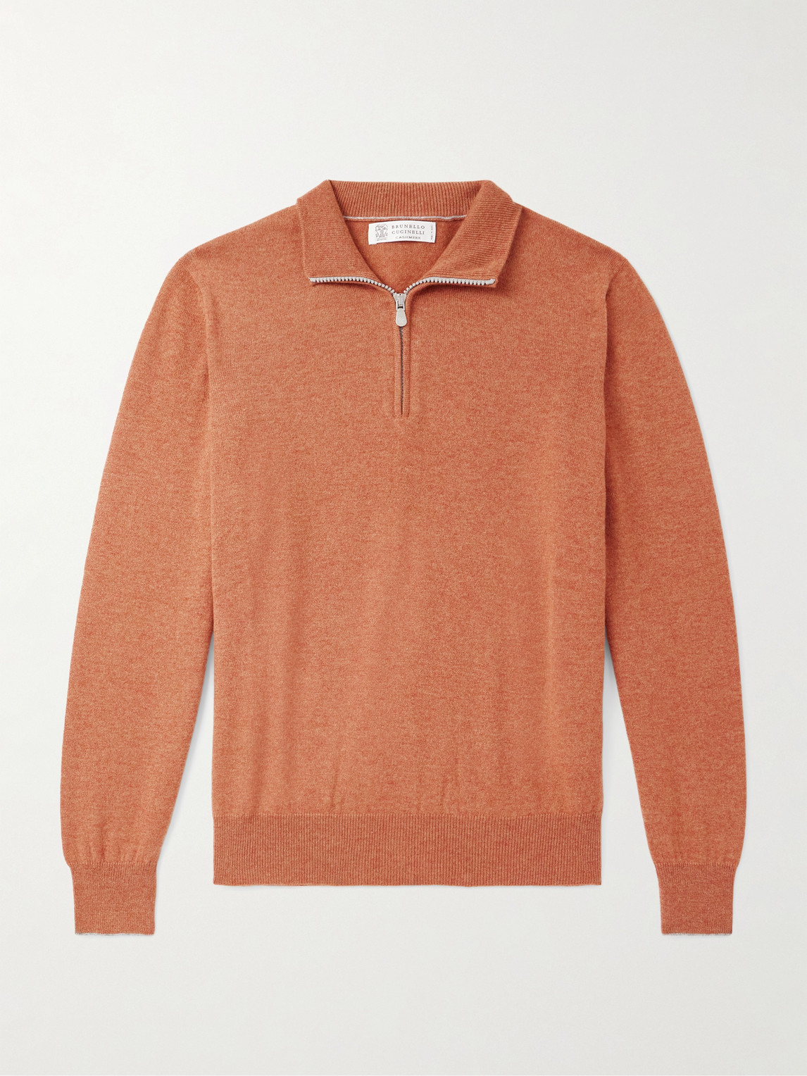 Brunello Cucinelli Cashmere Half-Zip Sweater - Men