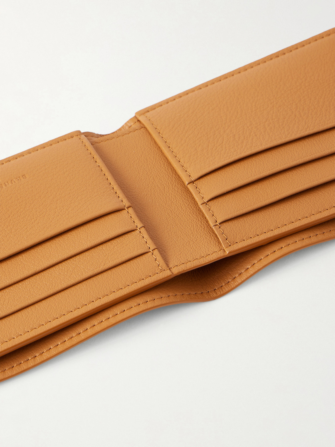  Brunello Cucinelli - Logo-debossed Suede Billfold Wallet - Men - Brown 
