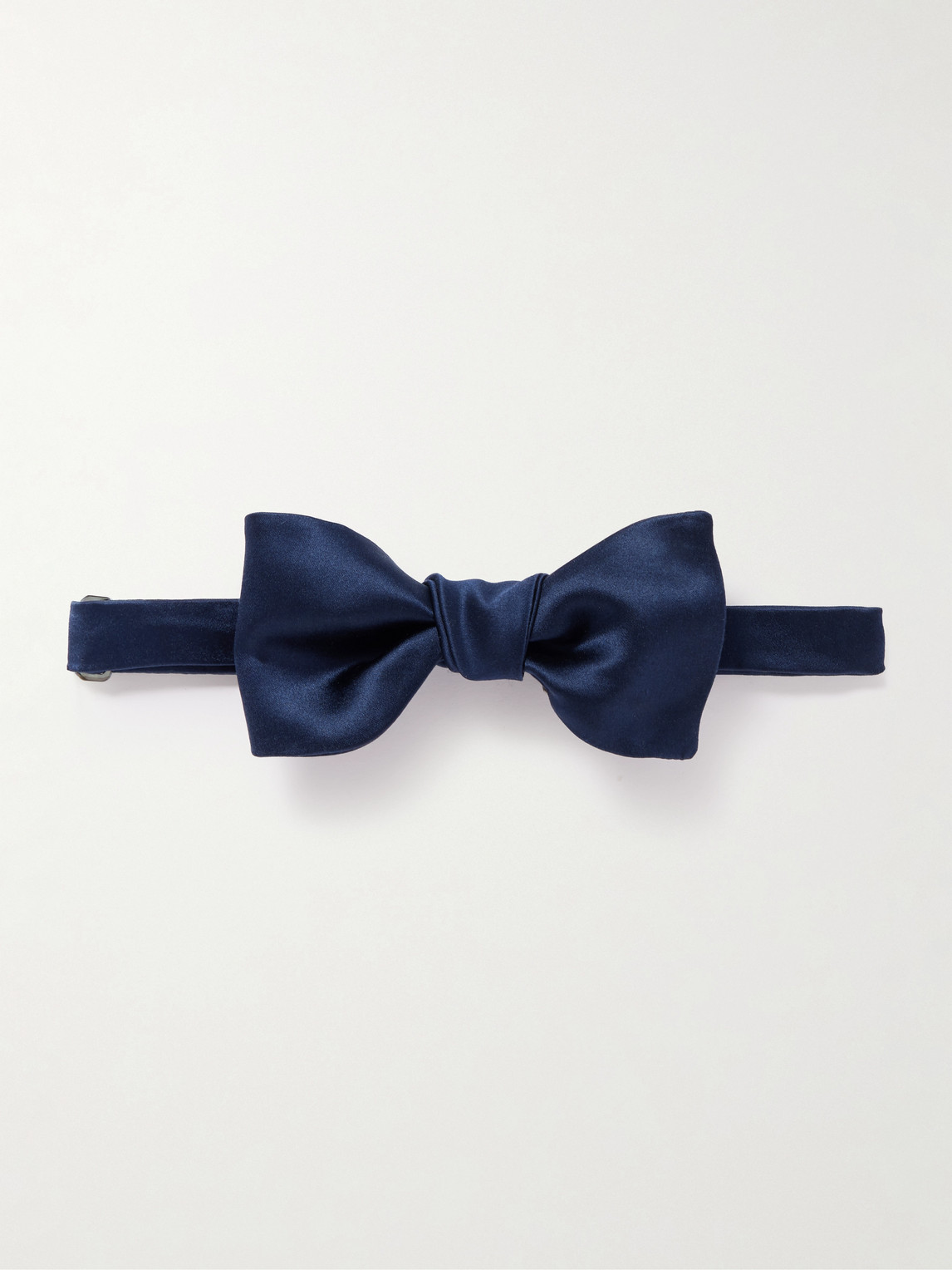 Brunello Cucinelli Self-Tie Duchesse Cotton and Silk-Blend Satin Bow Tie - Men