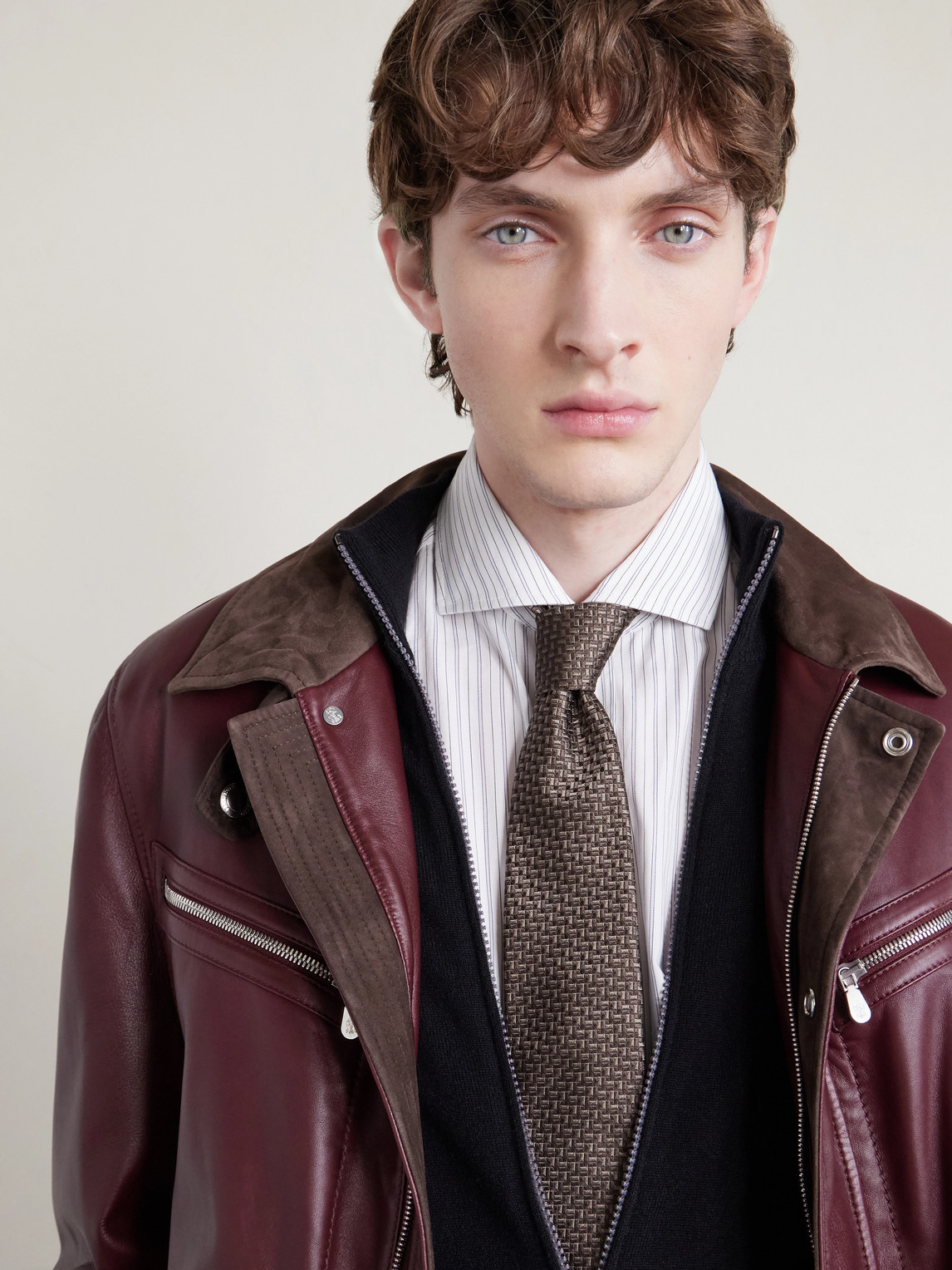  Brunello Cucinelli - 7.5cm Silk Tie - Men - Brown 