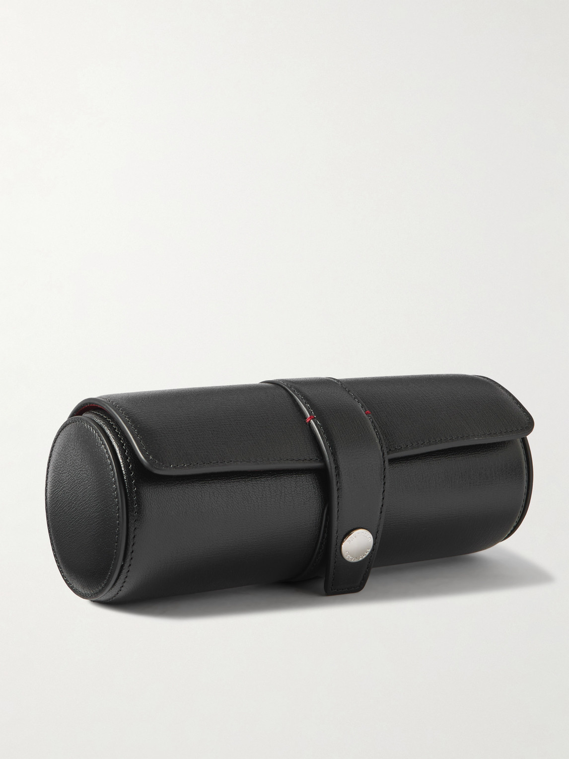 Brunello Cucinelli Textured-Leather Watch Roll - Men