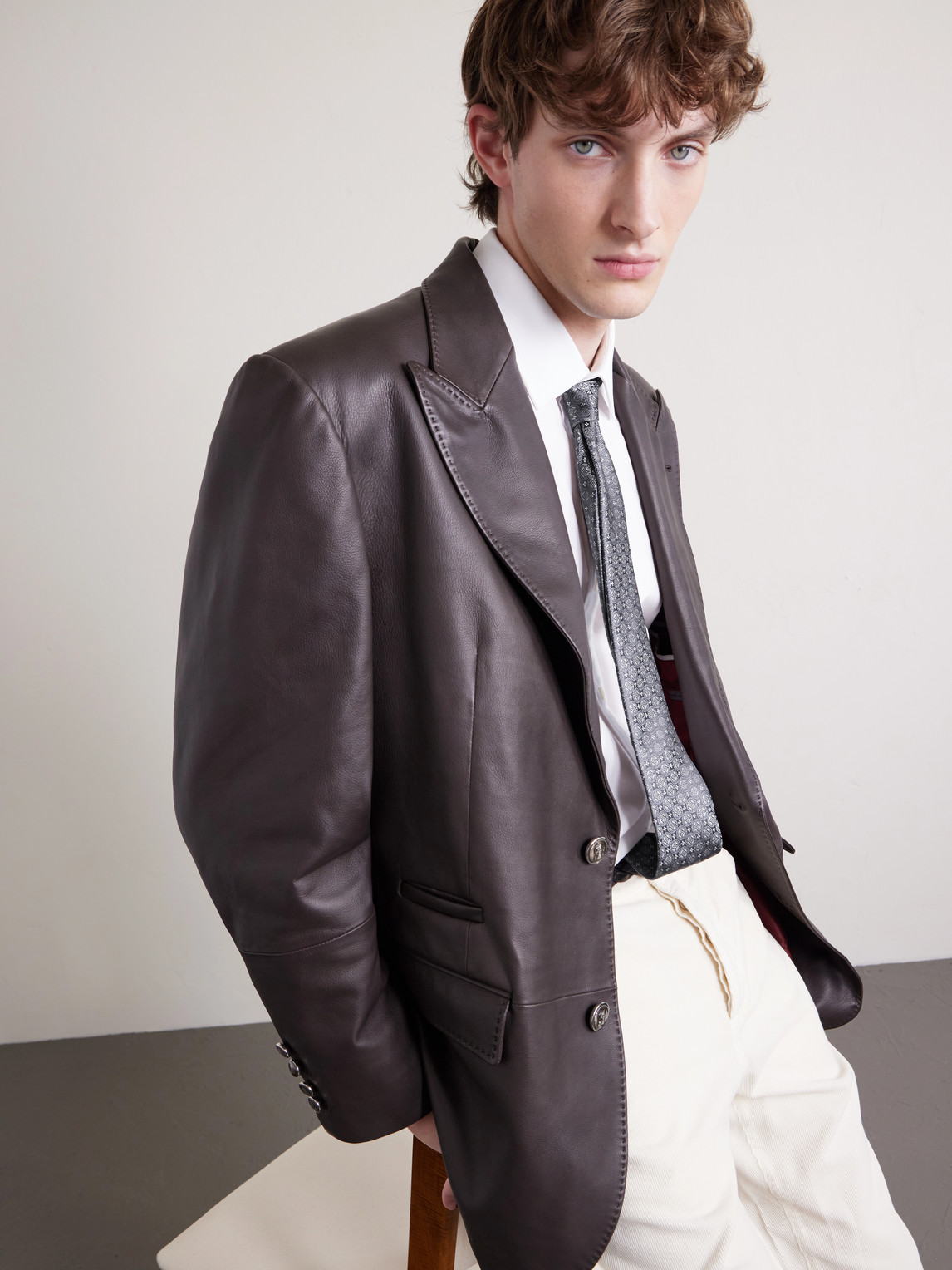 7Cm Silk-Jacquard Tie